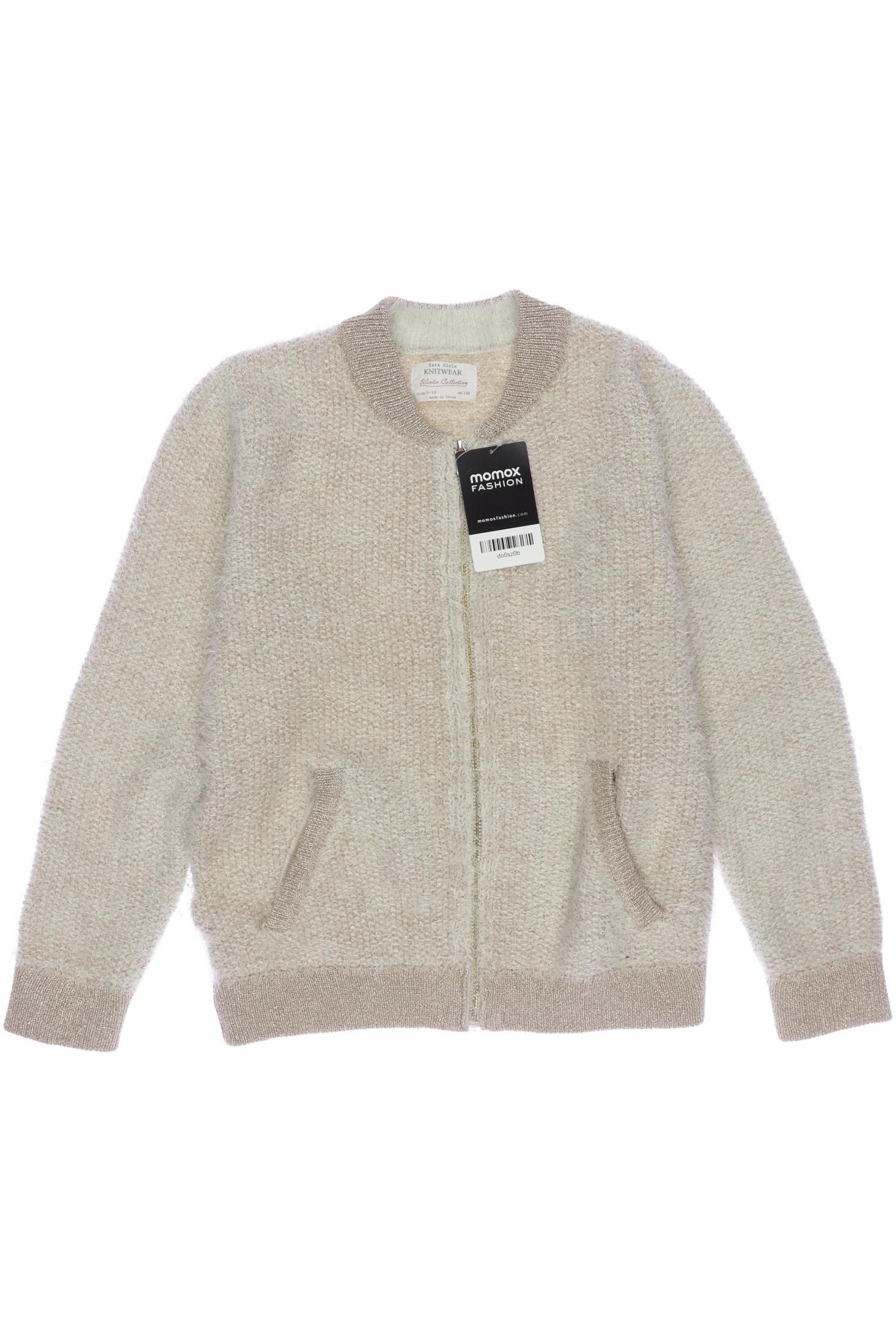 

Zara Damen Strickjacke, cremeweiß, Gr. 140