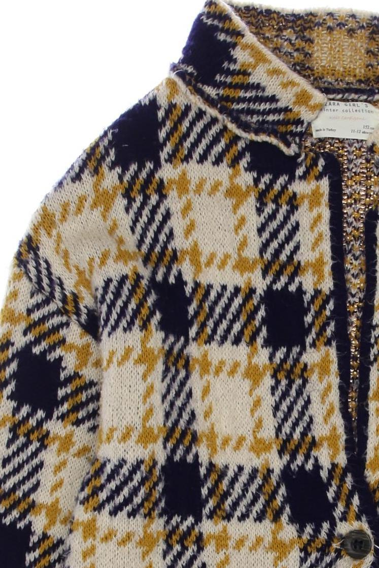 Thumbnail - Zara Mädchen Strickjacke, beige, Gr. 152