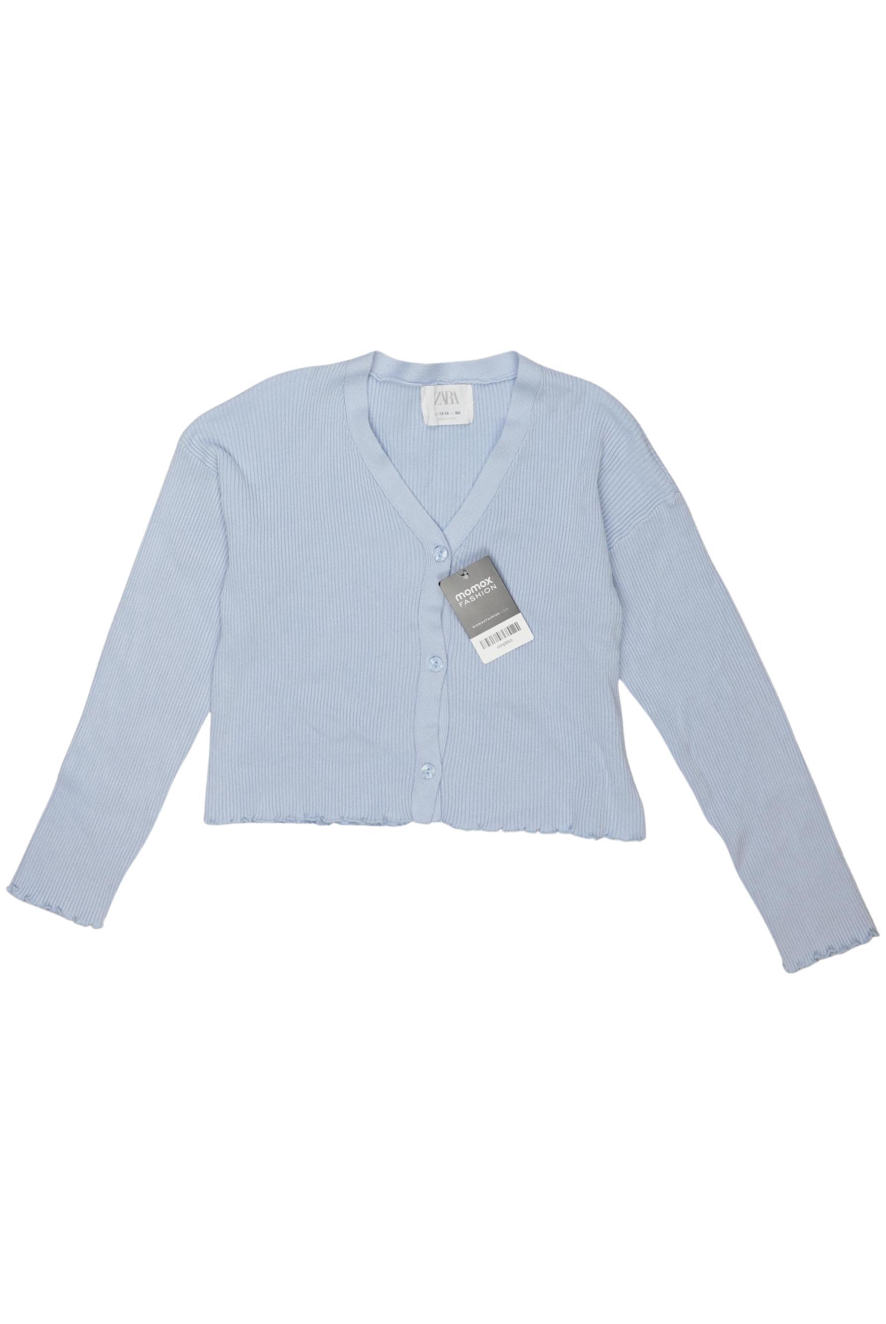 

Zara Mädchen Strickjacke, hellblau, Gr. 164