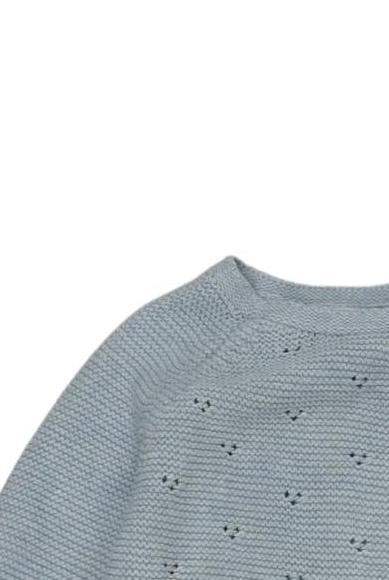 Thumbnail - Zara Mädchen Strickjacke, hellblau, Gr. 62