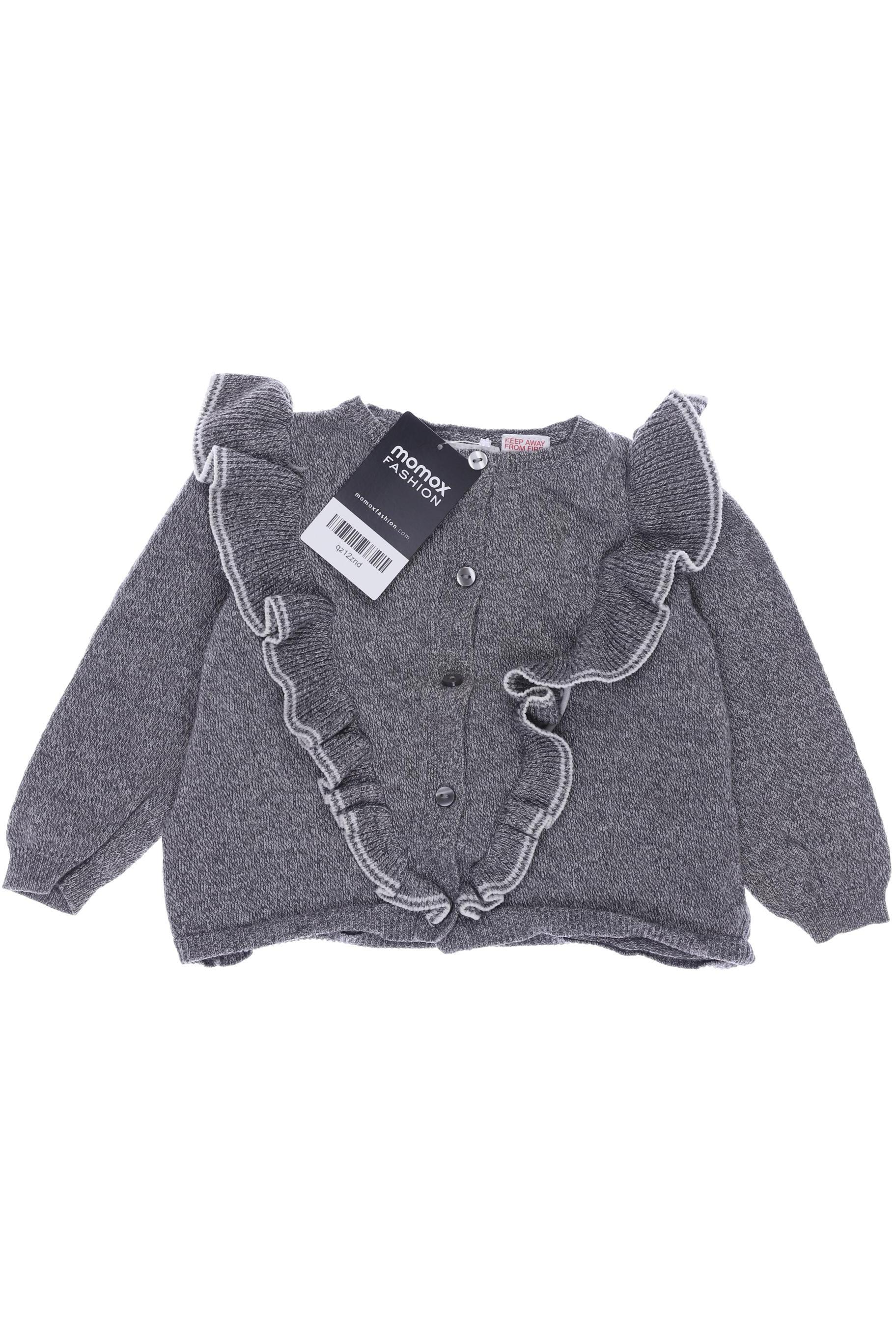 

ZARA Mädchen Strickjacke, grau