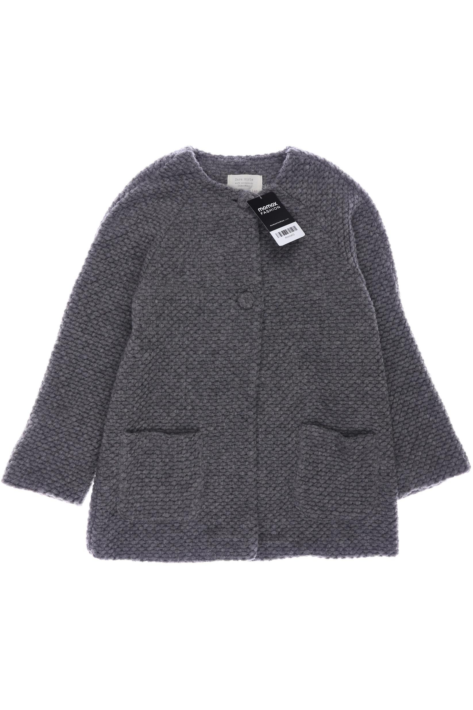 

ZARA Mädchen Strickjacke, grau