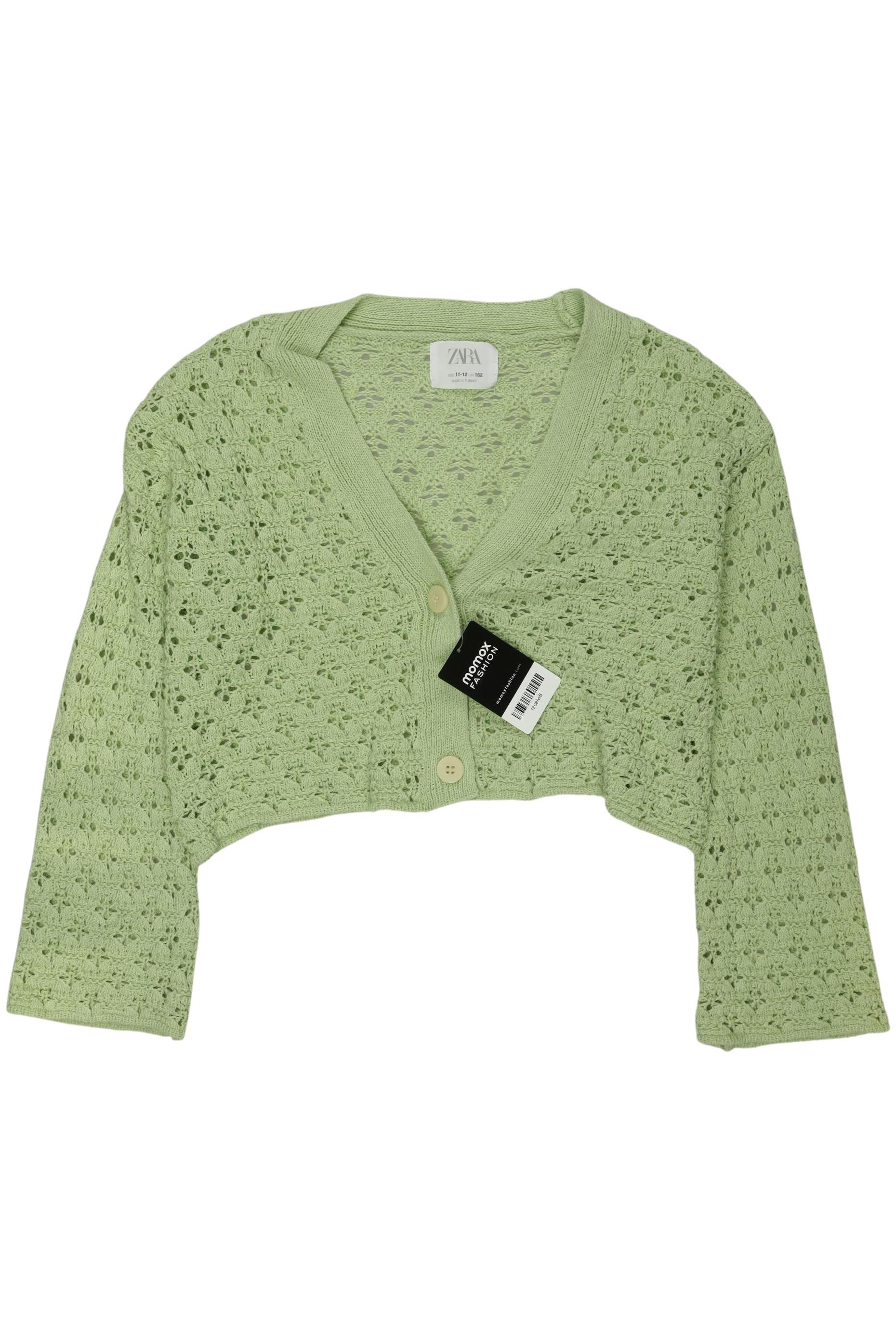 

Zara Mädchen Strickjacke, hellgrün, Gr. 152