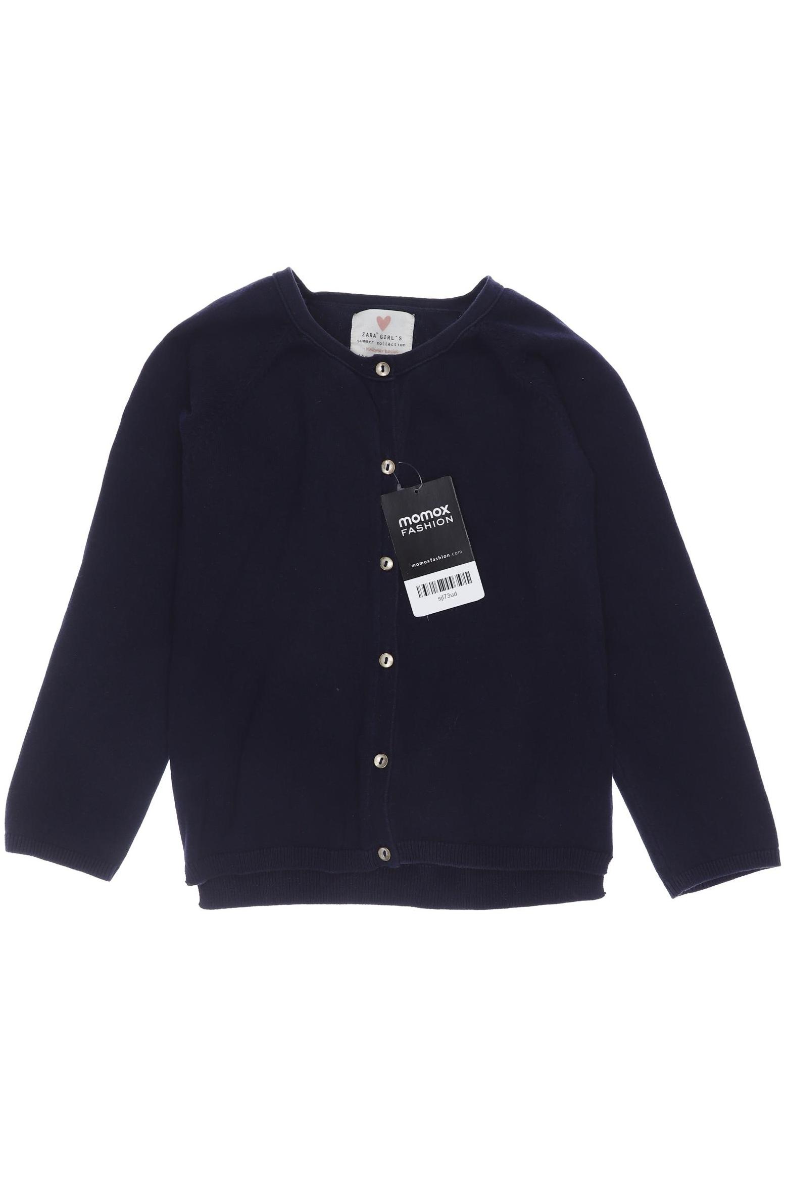 

ZARA Mädchen Strickjacke, marineblau