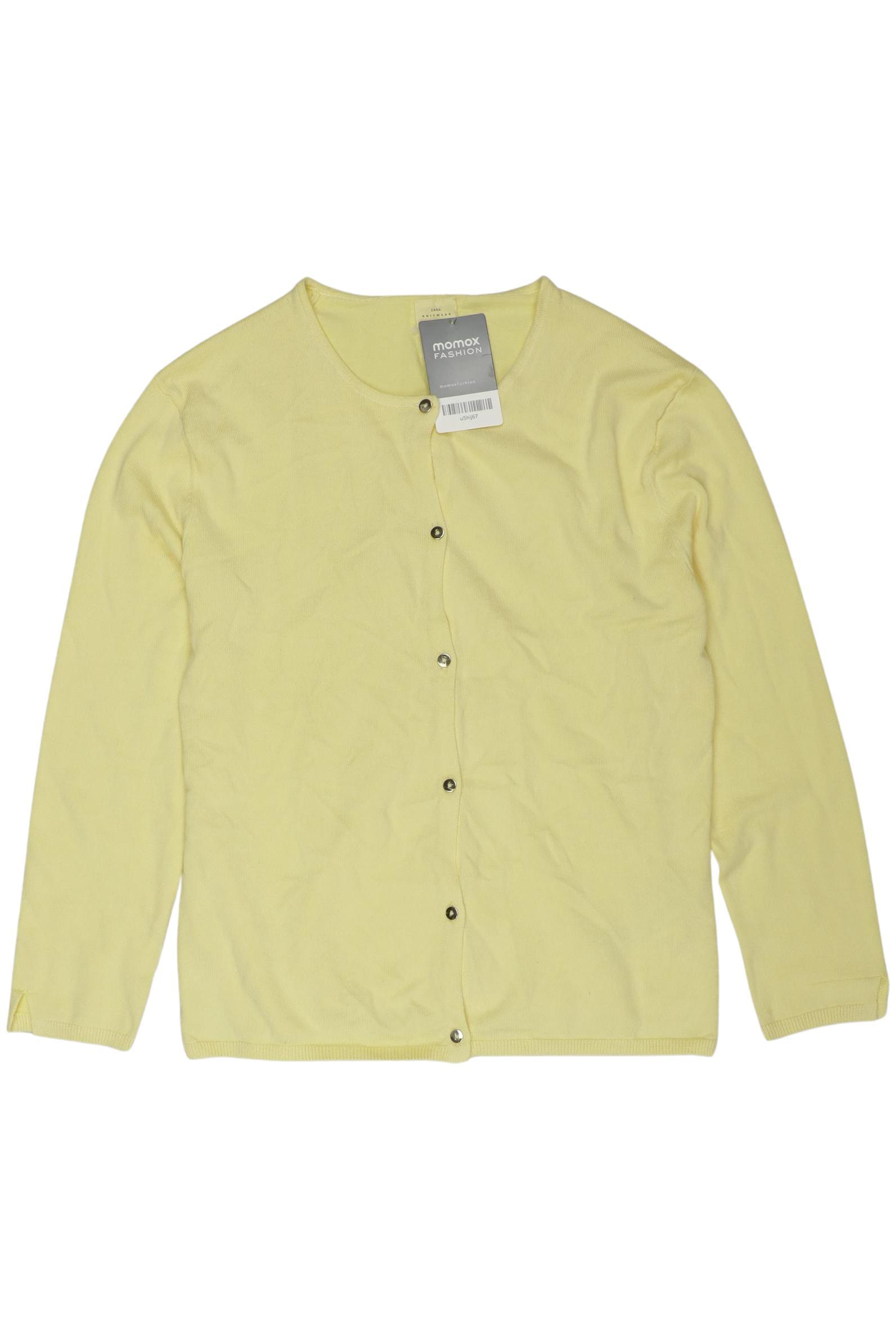 

Zara Mädchen Strickjacke, gelb, Gr. 164