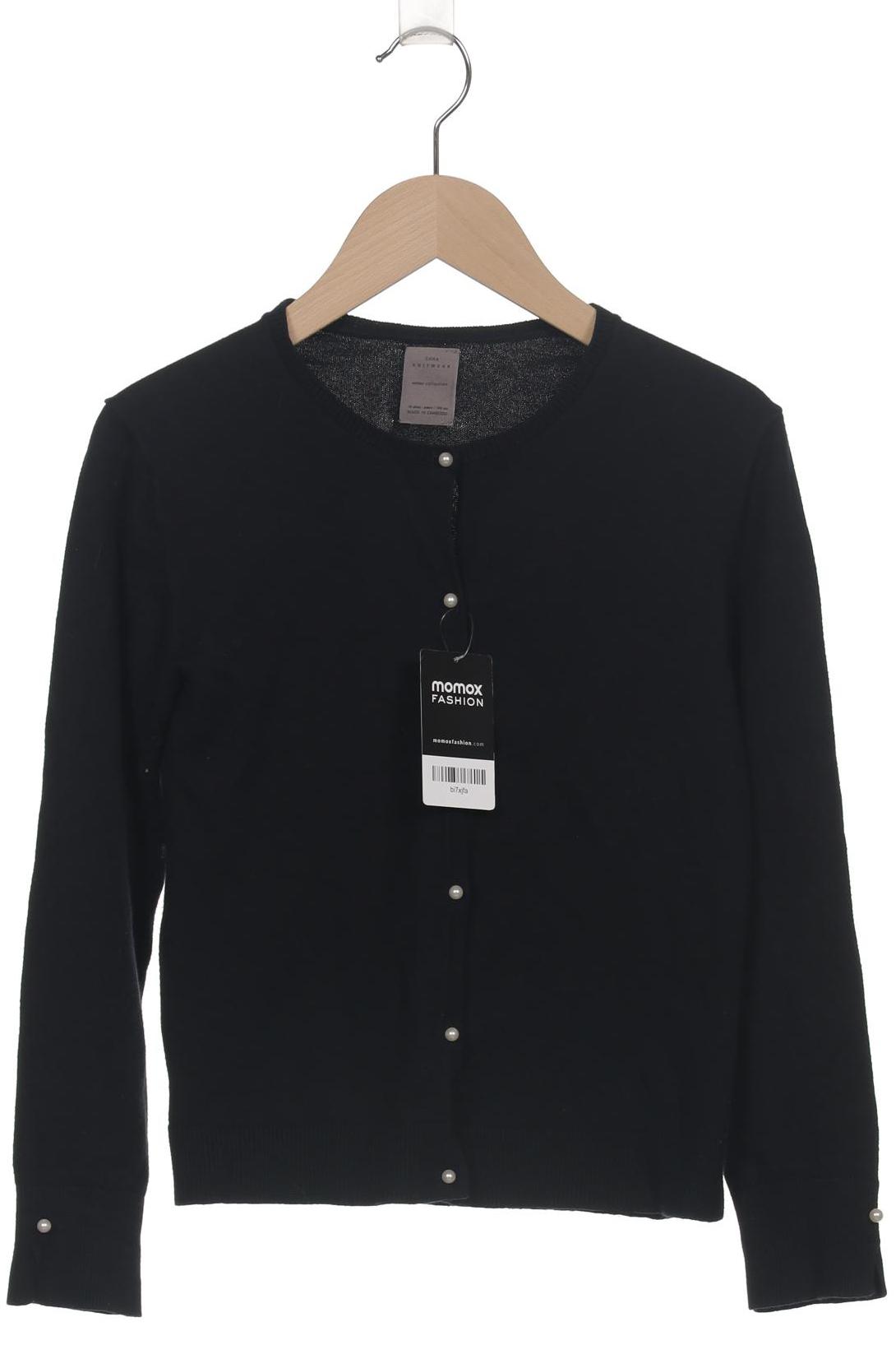 

Zara Damen Strickjacke, schwarz, Gr. 140