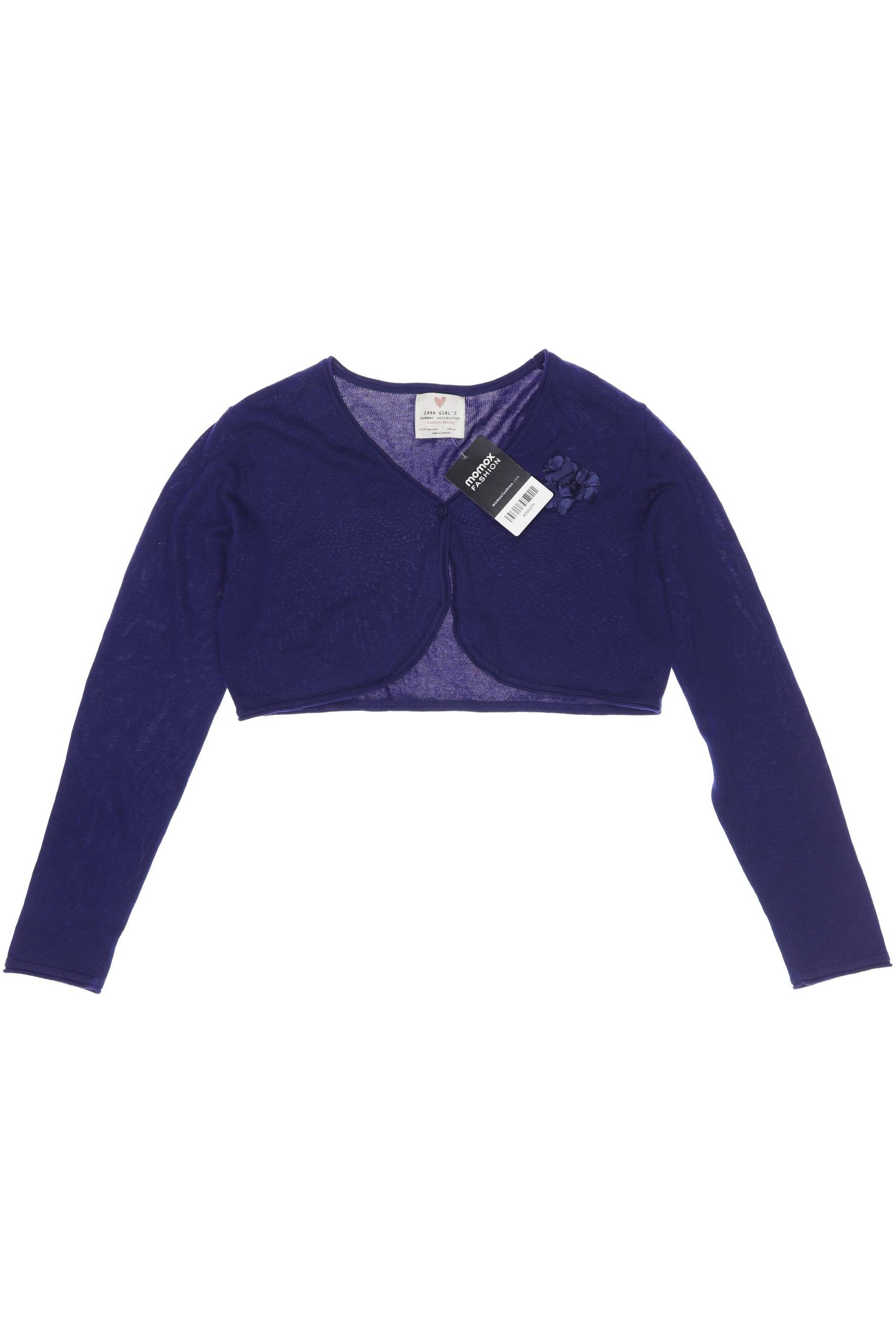 

ZARA Mädchen Strickjacke, marineblau