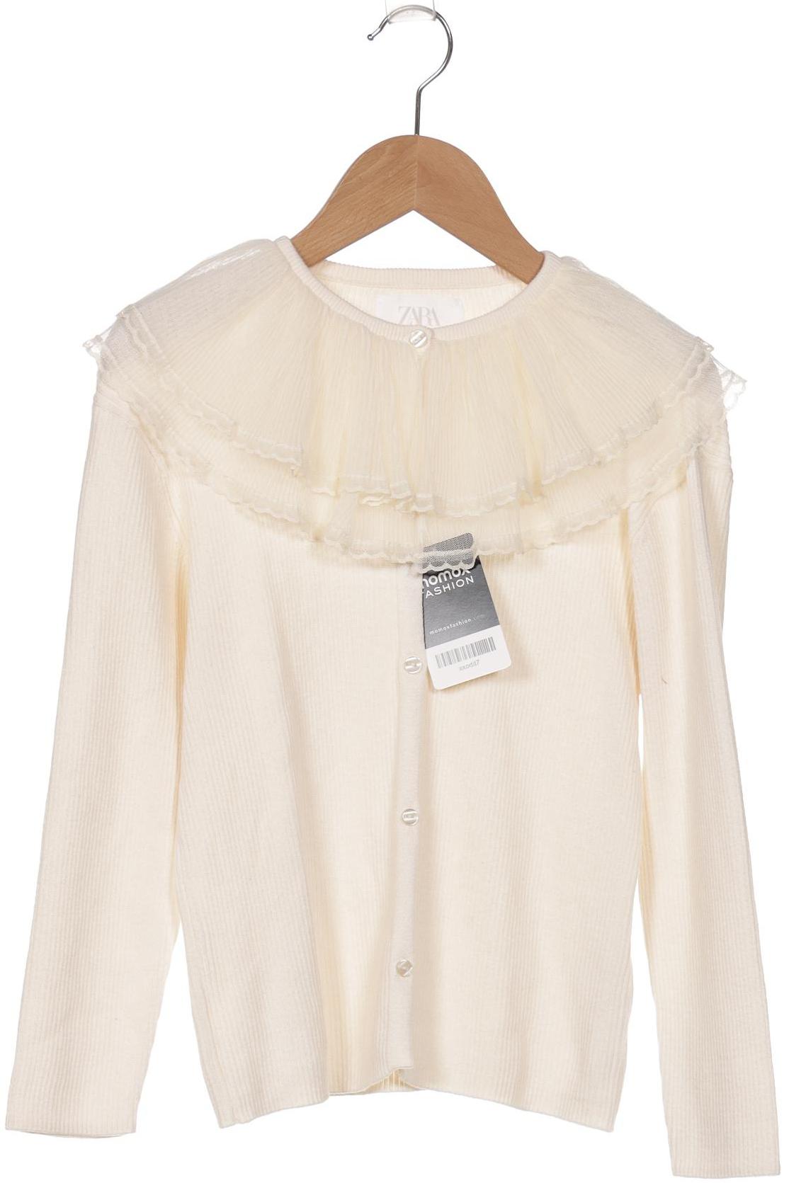 

Zara Damen Strickjacke, cremeweiß, Gr. 140