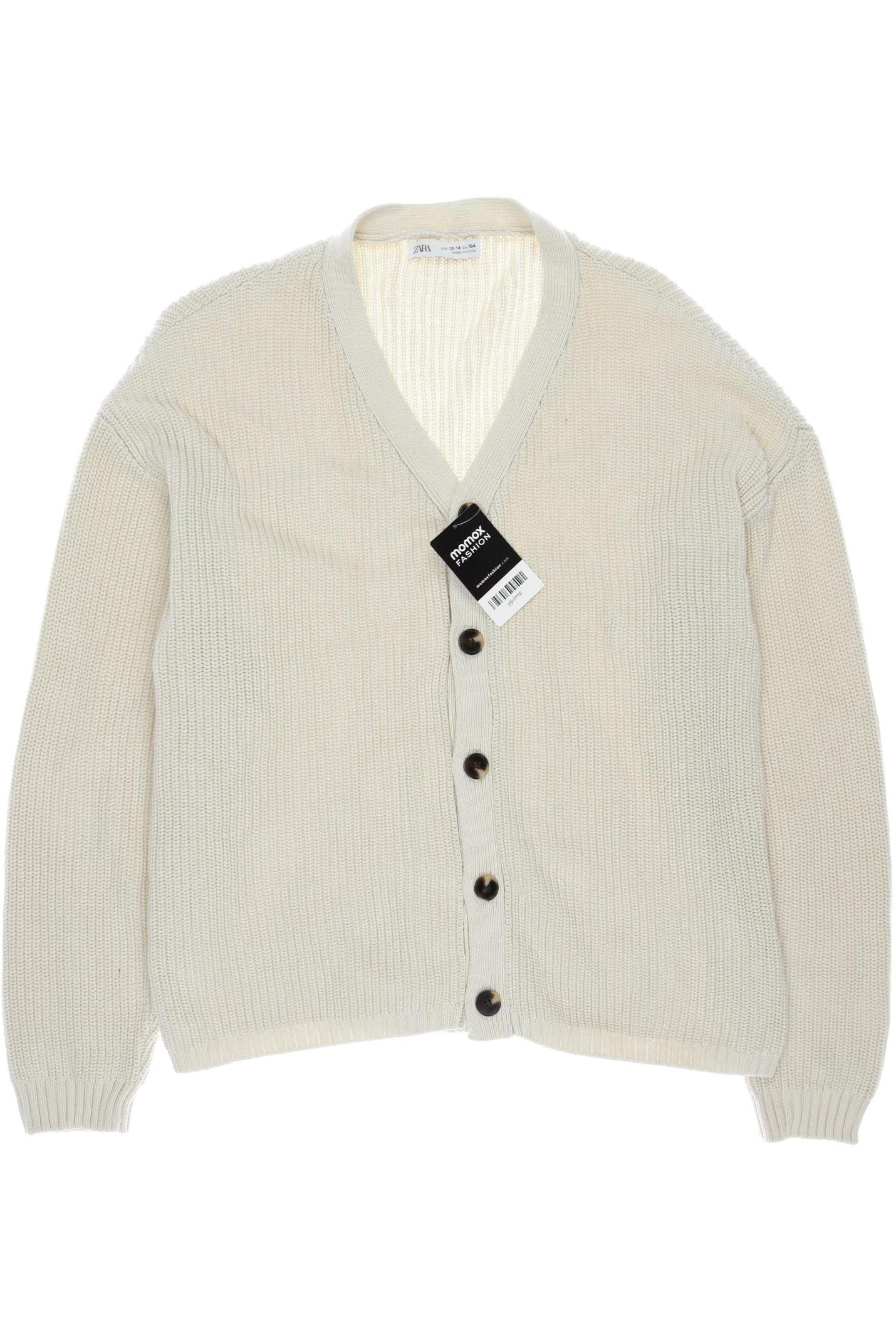 

Zara Damen Strickjacke, cremeweiß, Gr. 164