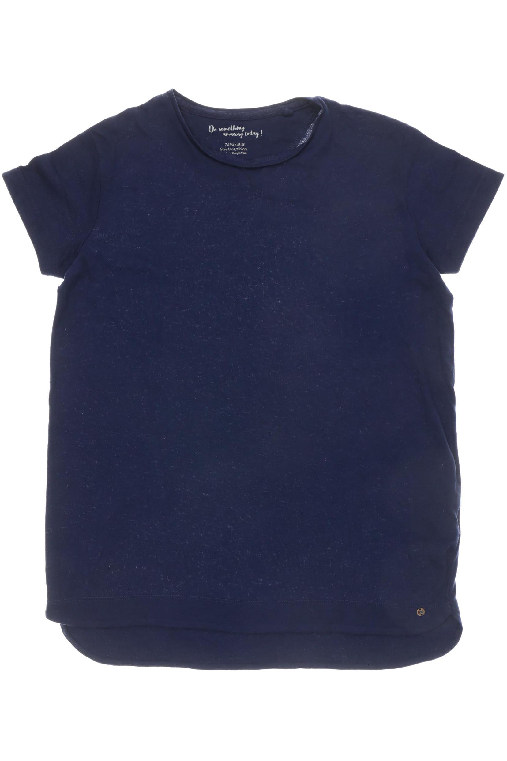 

Zara Damen T-Shirt, blau, Gr. 158