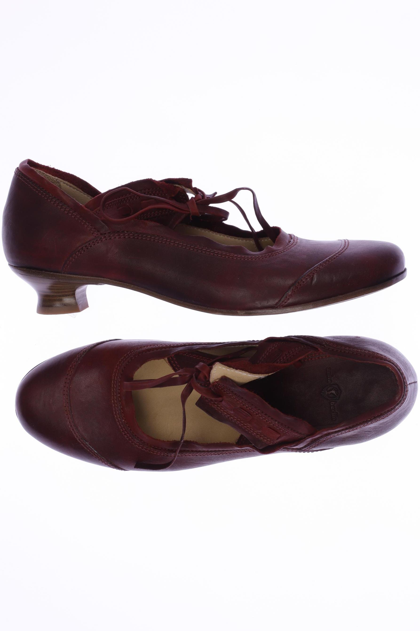 

Zeha Berlin Damen Halbschuh, bordeaux, Gr. 40