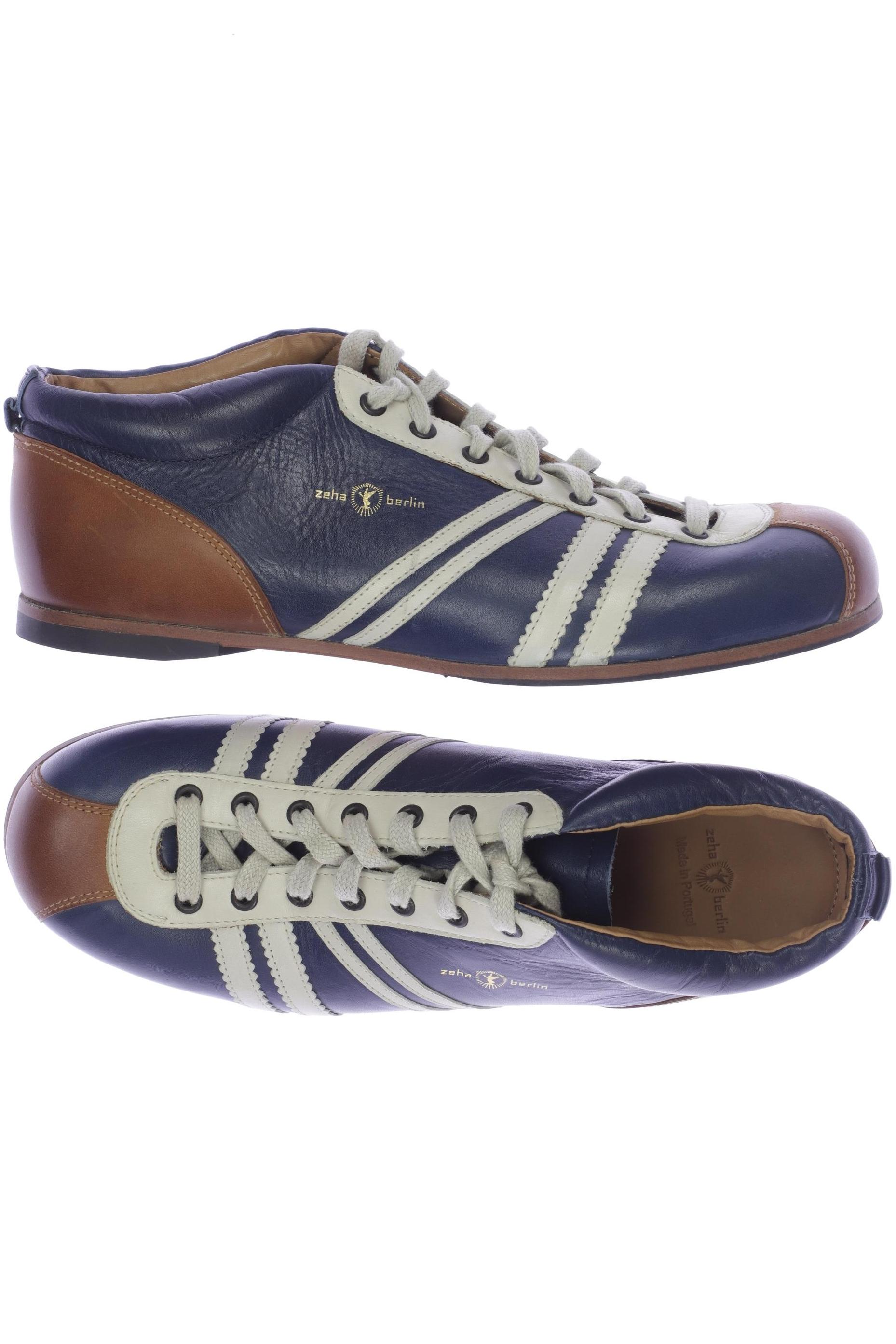 Thumbnail - Zeha Berlin Herren Halbschuh, blau, Gr. 42