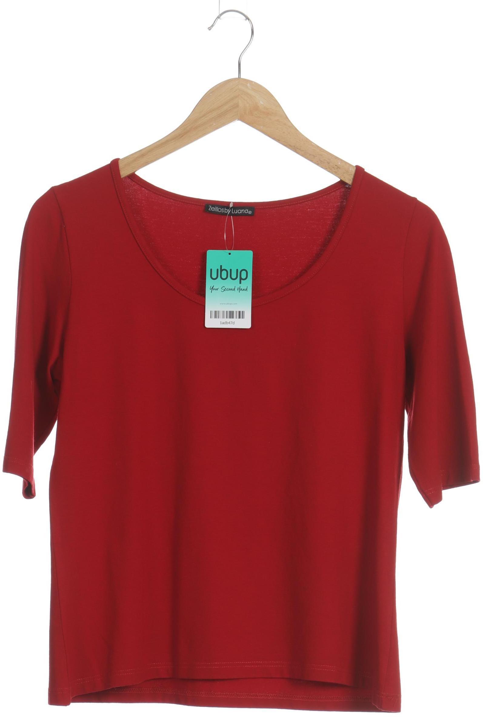 

Zeitlos By Luana Damen Langarmshirt, rot, Gr.