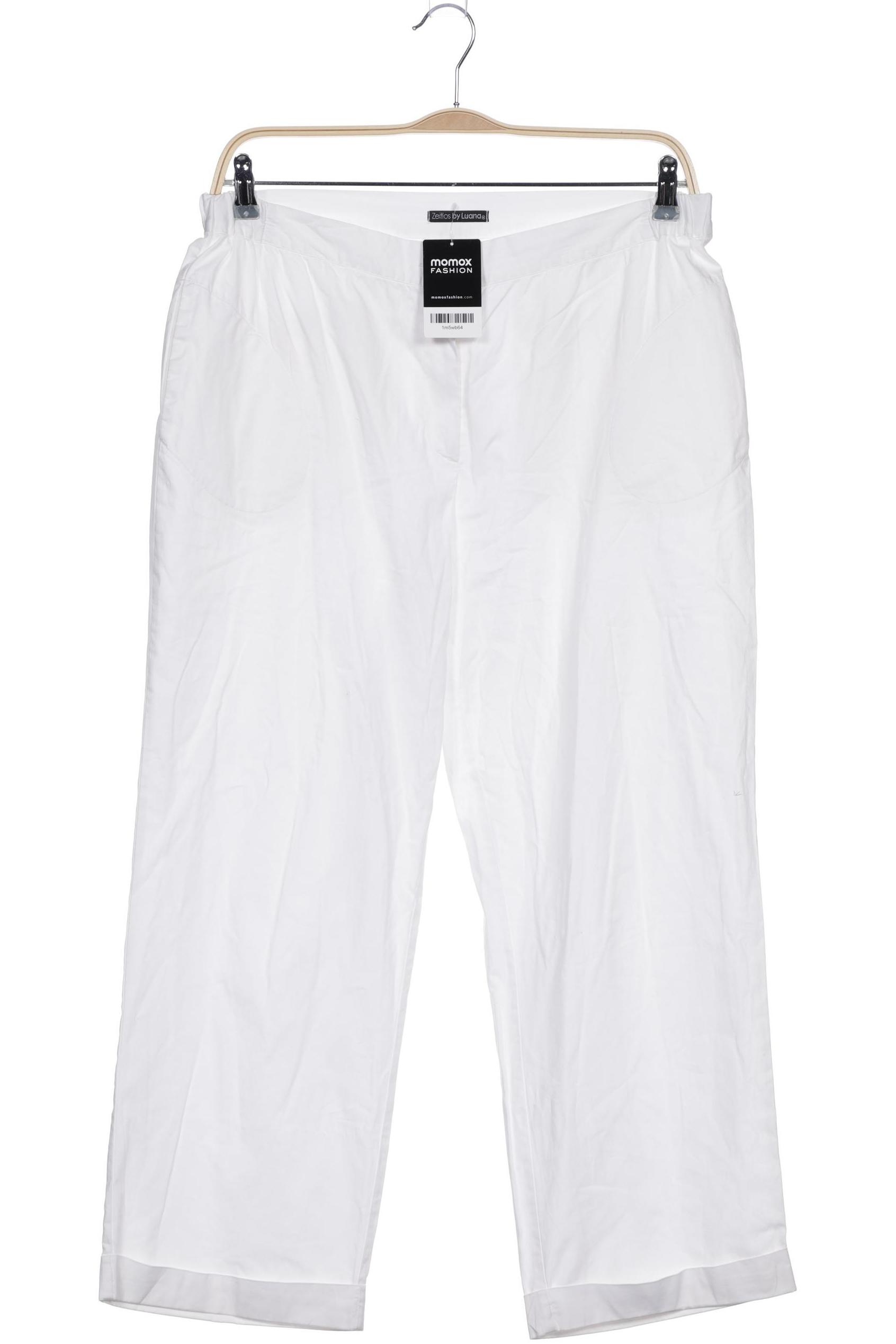 

Zeitlos By Luana Damen Stoffhose, weiß
