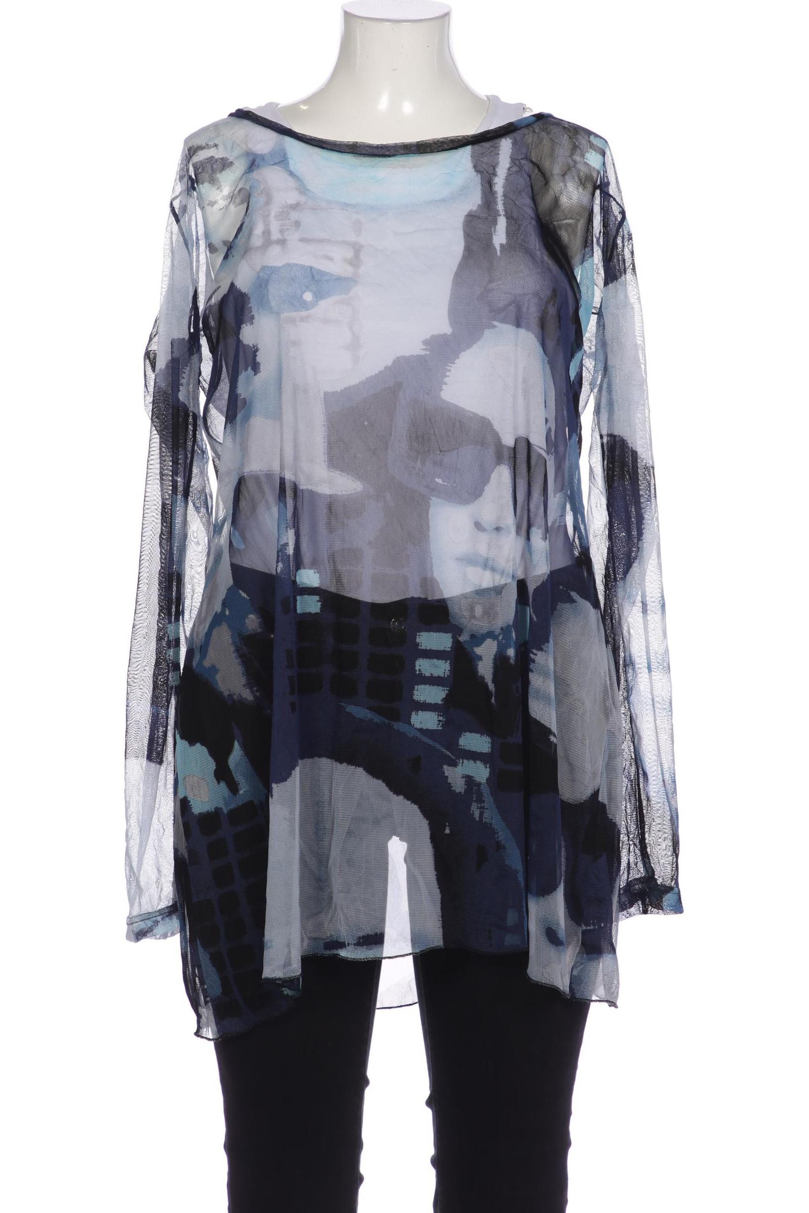 

Zeitlos By Luana Damen Bluse, blau, Gr. 44