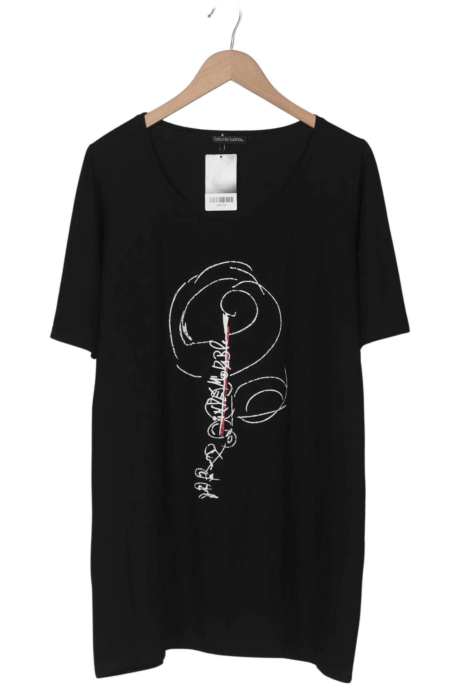 

Zeitlos By Luana Damen T-Shirt, schwarz, Gr. 42