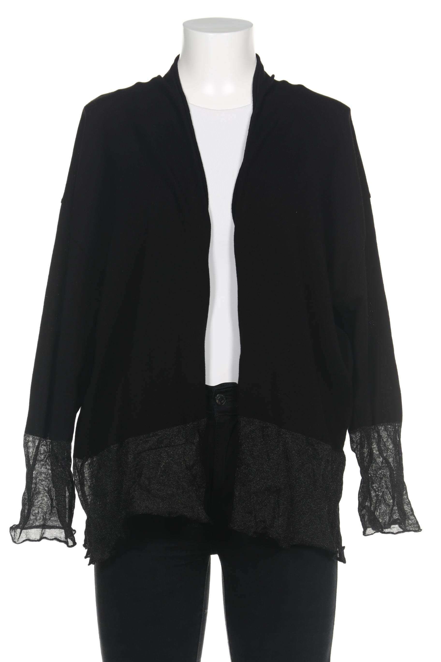 

Zeitlos By Luana Damen Strickjacke, schwarz, Gr. 48