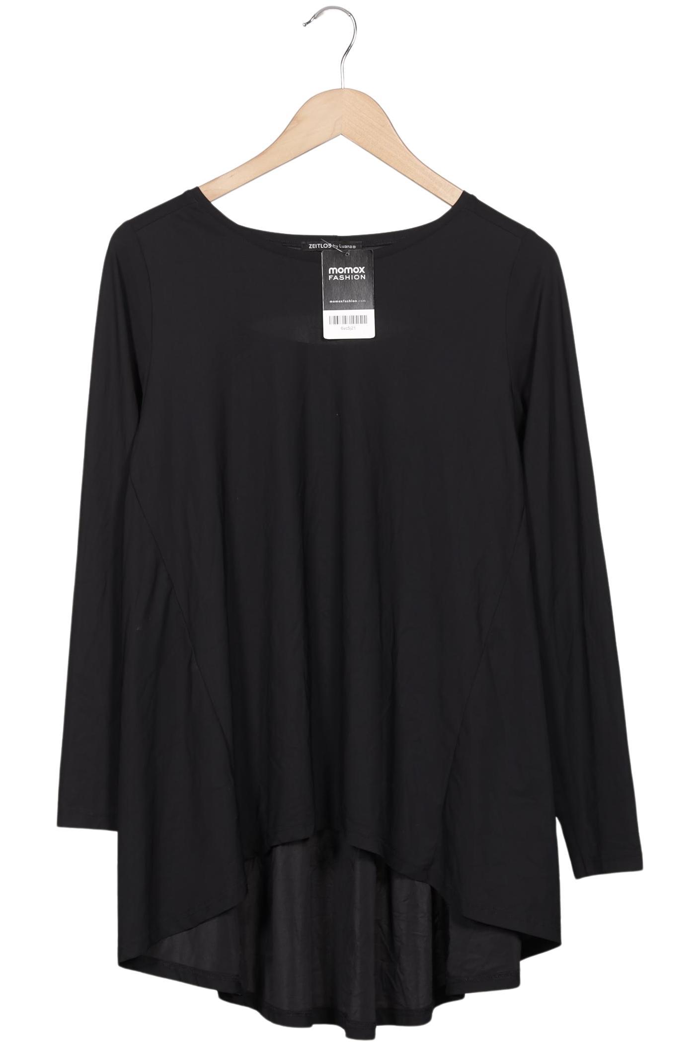 

Zeitlos By Luana Damen Langarmshirt, schwarz, Gr. 38