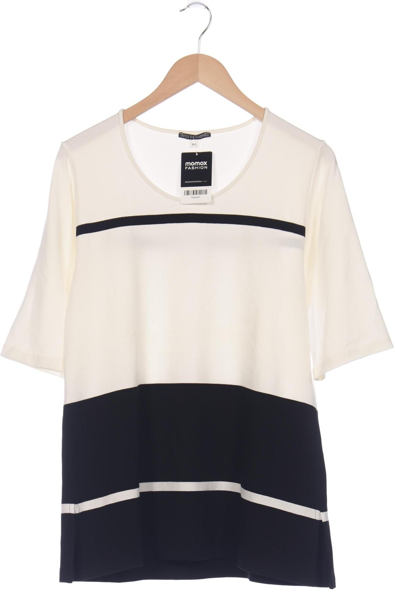 

Zeitlos By Luana Damen Langarmshirt, cremeweiß, Gr. 38