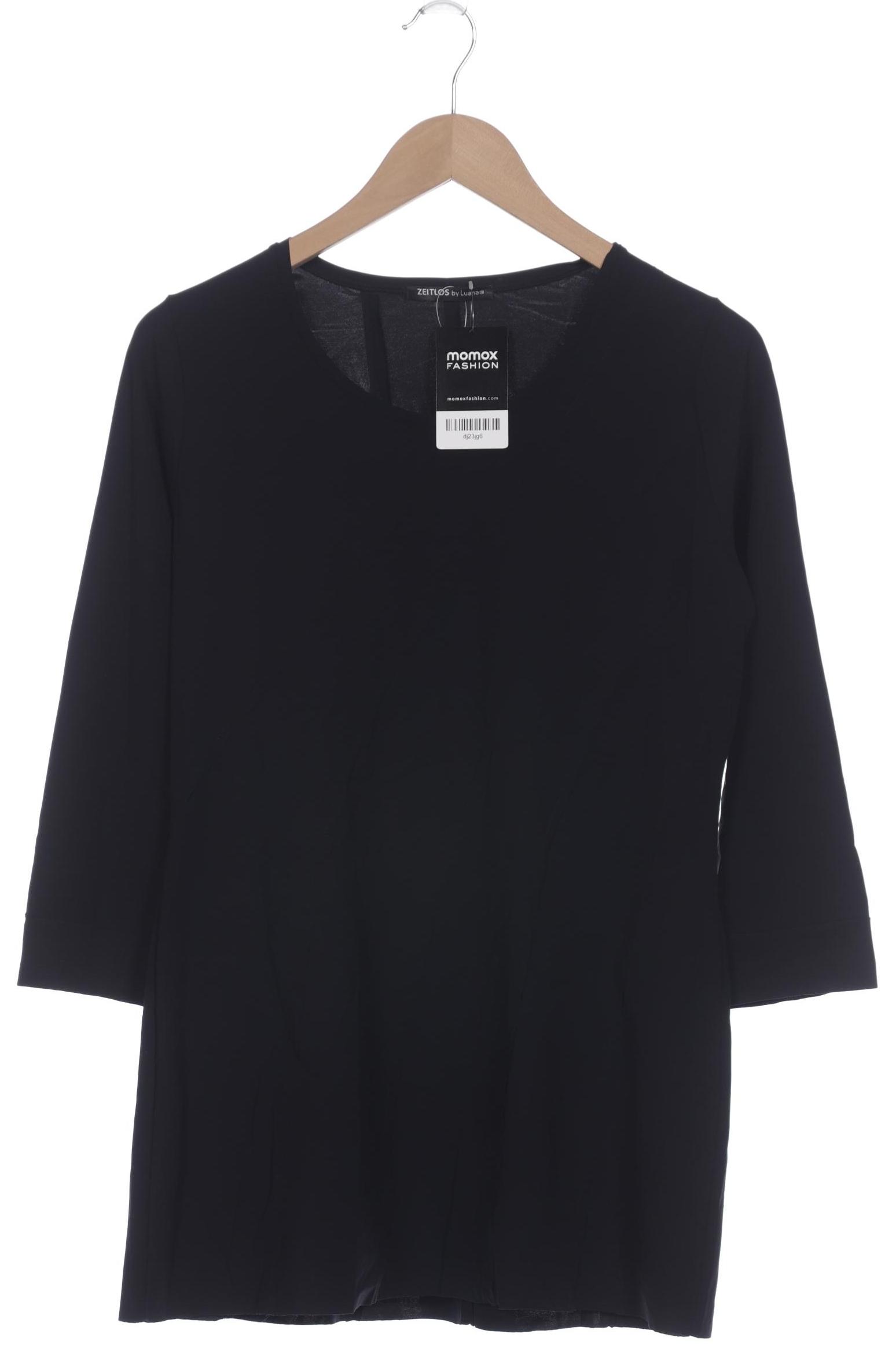 

Zeitlos By Luana Damen Langarmshirt, schwarz, Gr. 38
