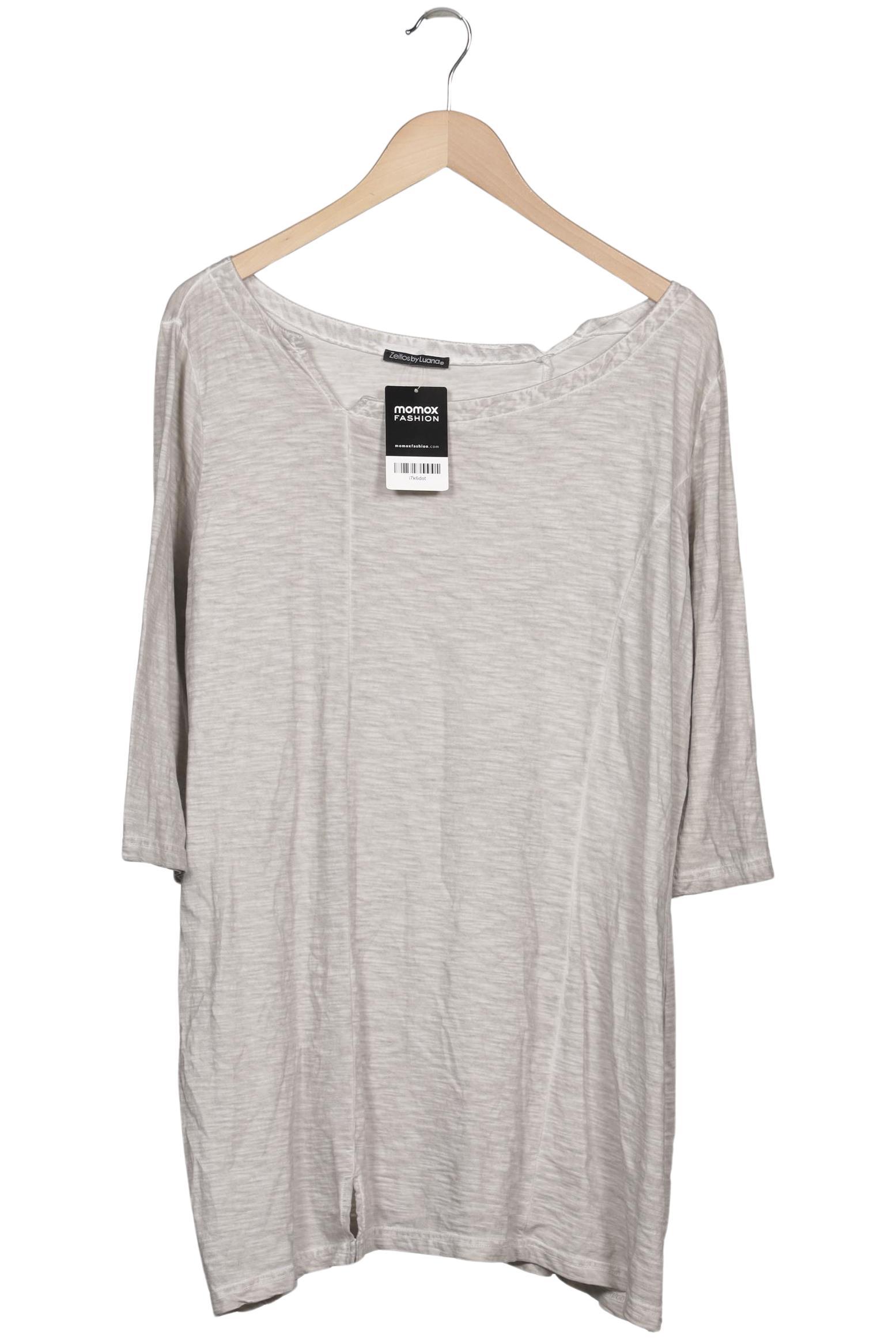 

Zeitlos By Luana Damen Langarmshirt, grau, Gr. 46