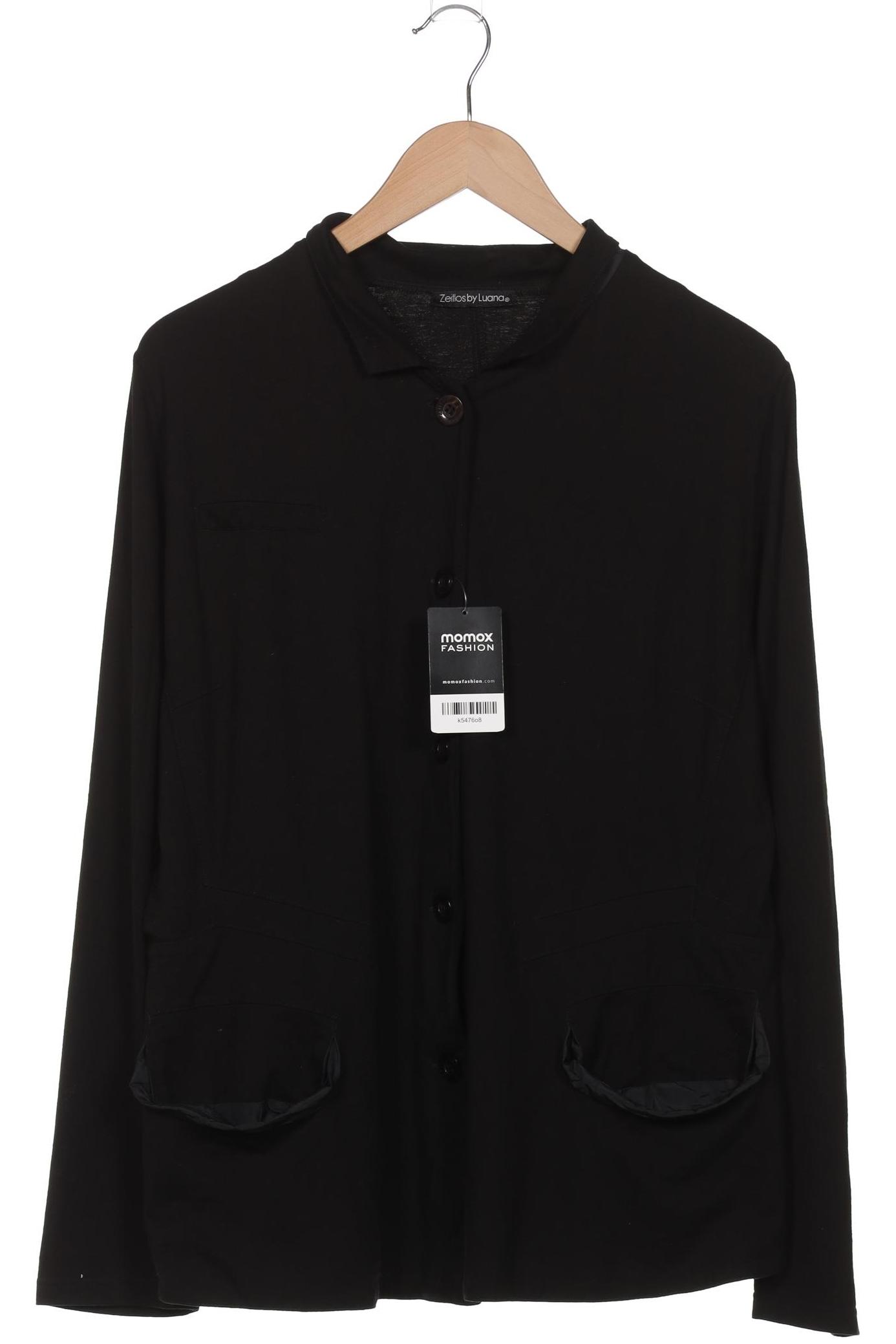 

Zeitlos By Luana Damen Strickjacke, schwarz, Gr. 42