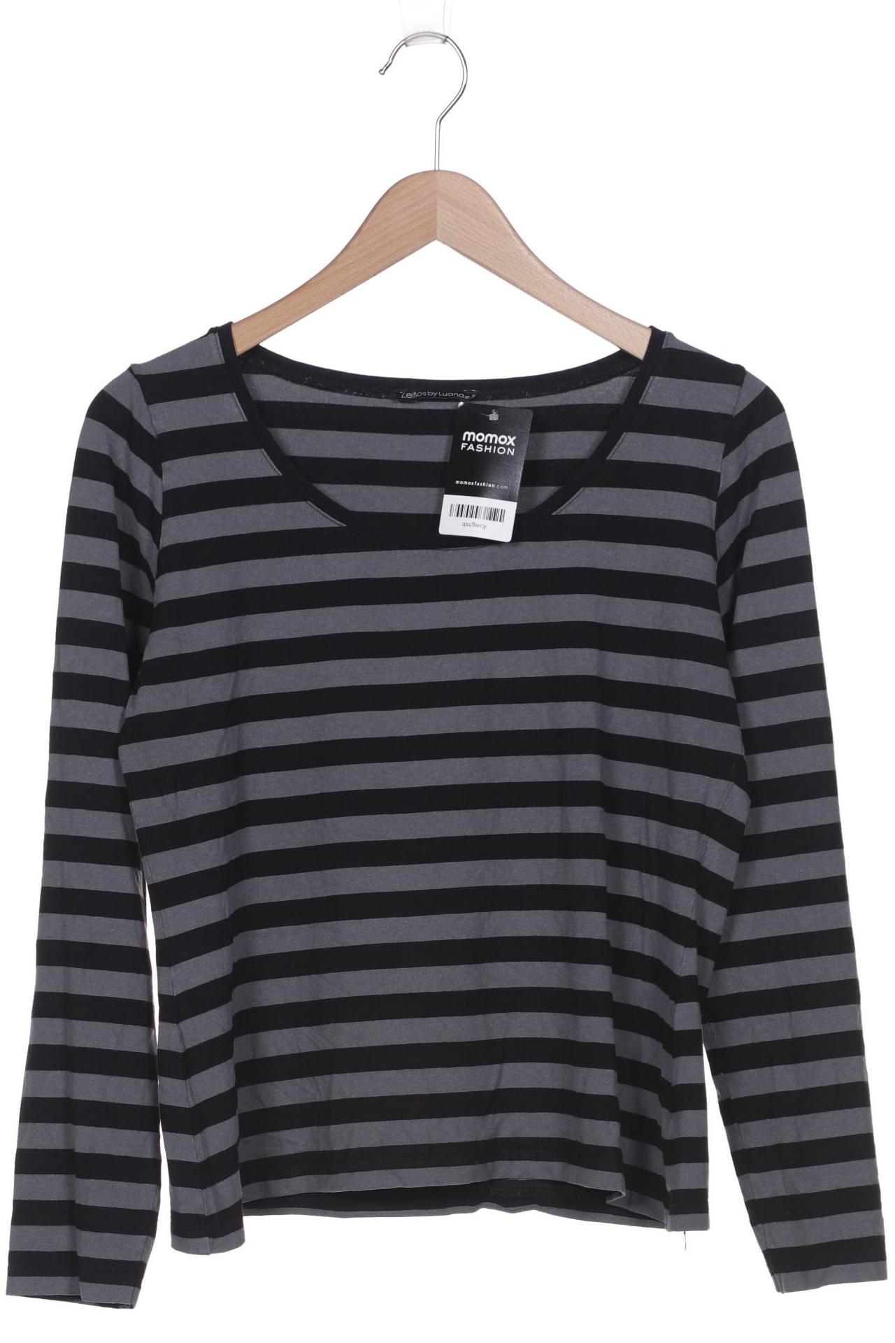 

Zeitlos By Luana Damen Langarmshirt, grau, Gr. 38