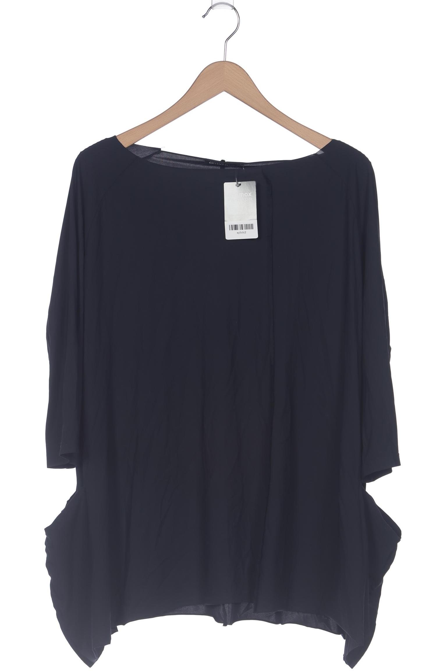 

Zeitlos By Luana Damen Langarmshirt, marineblau, Gr. 48