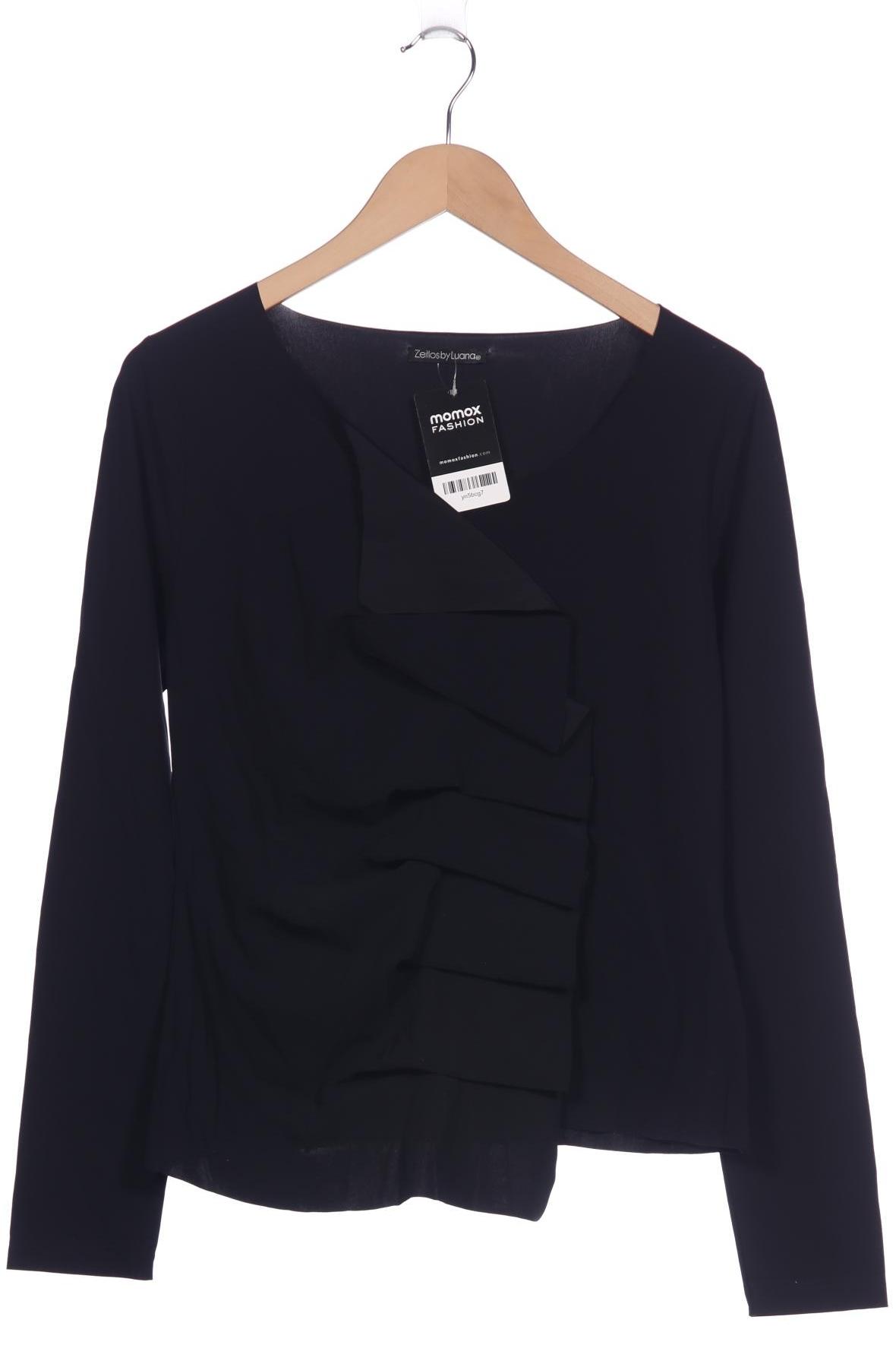 

Zeitlos By Luana Damen Langarmshirt, marineblau, Gr. 42