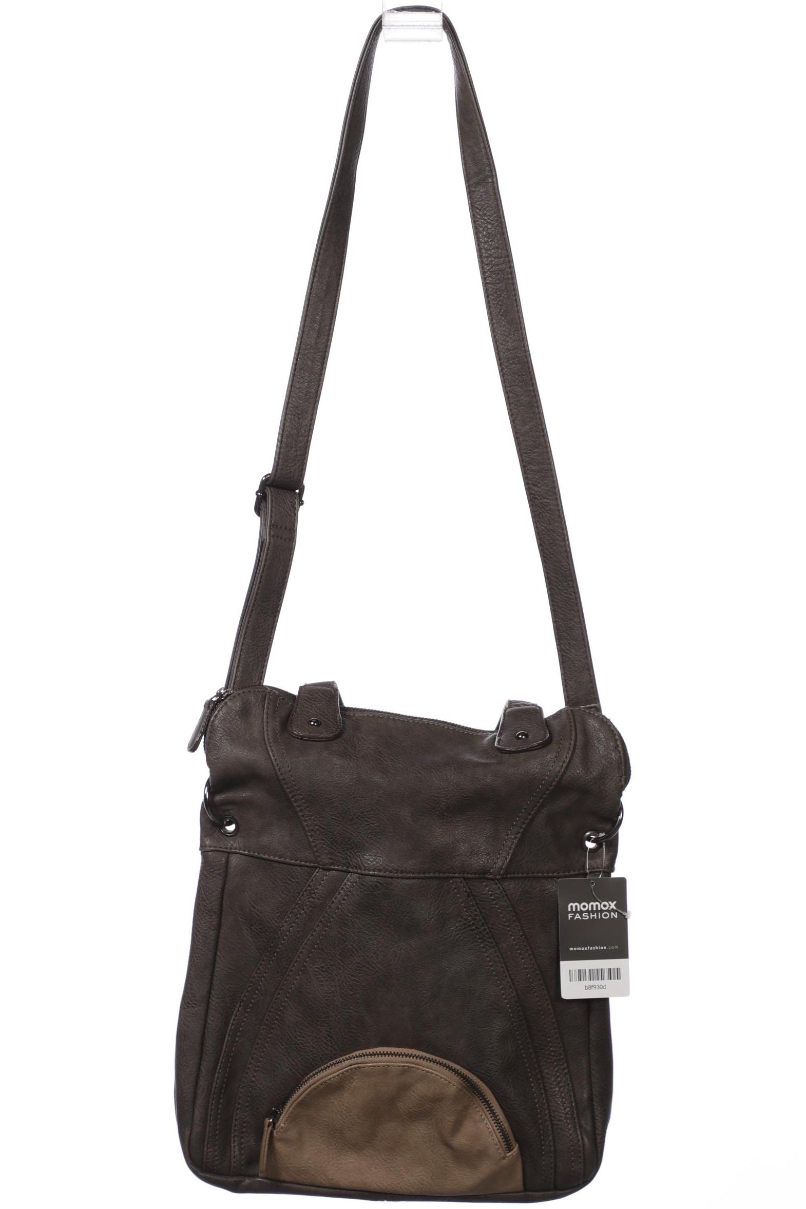 

zergatik Damen Handtasche, grau, Gr.
