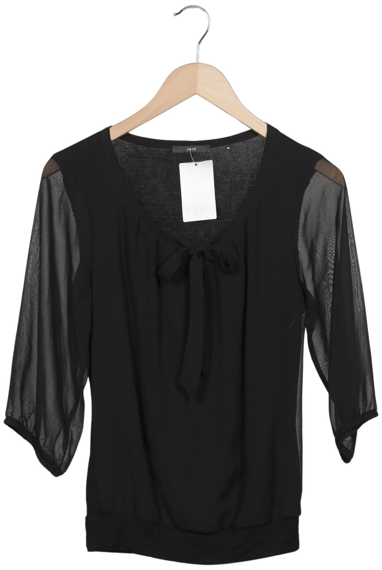 

Zero Damen Bluse, schwarz, Gr. 34