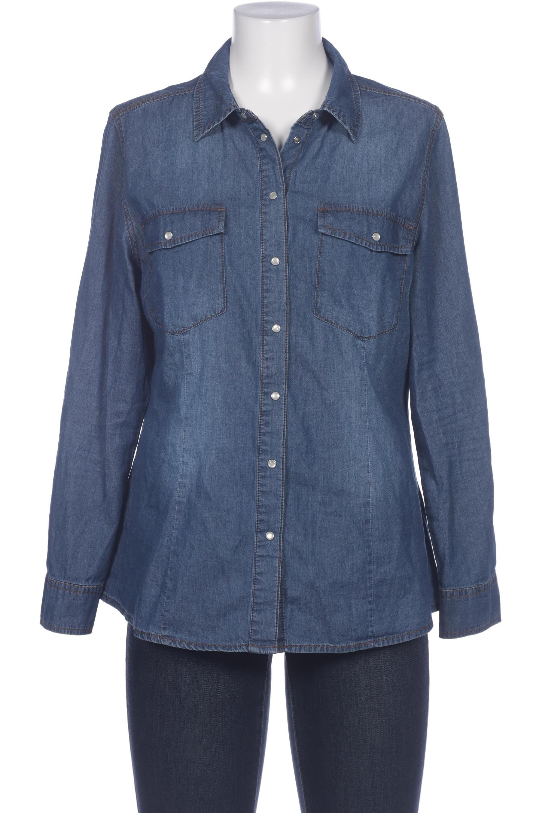 

Zero Damen Bluse, blau, Gr. 42