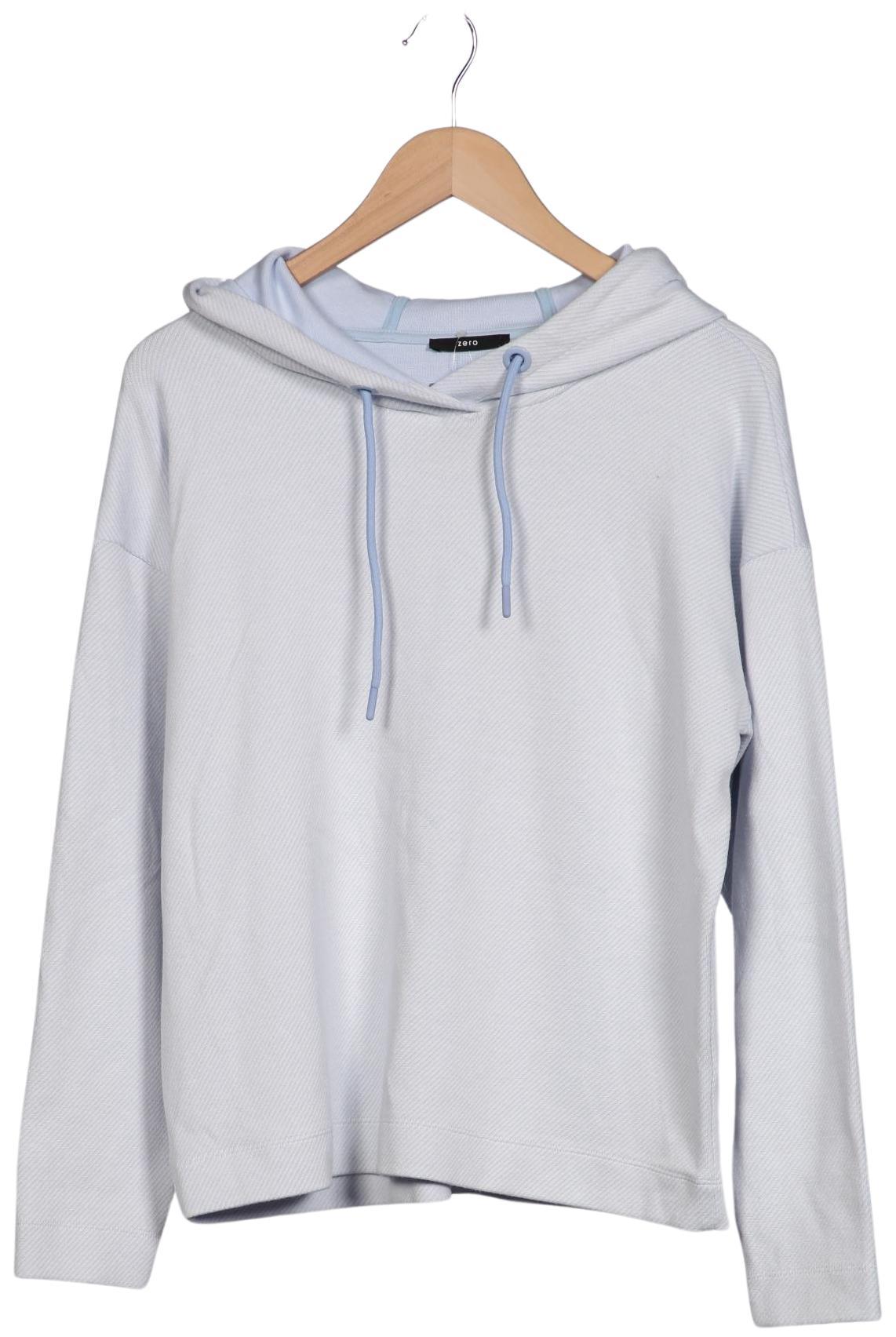 

Zero Damen Kapuzenpullover, hellblau, Gr. 38