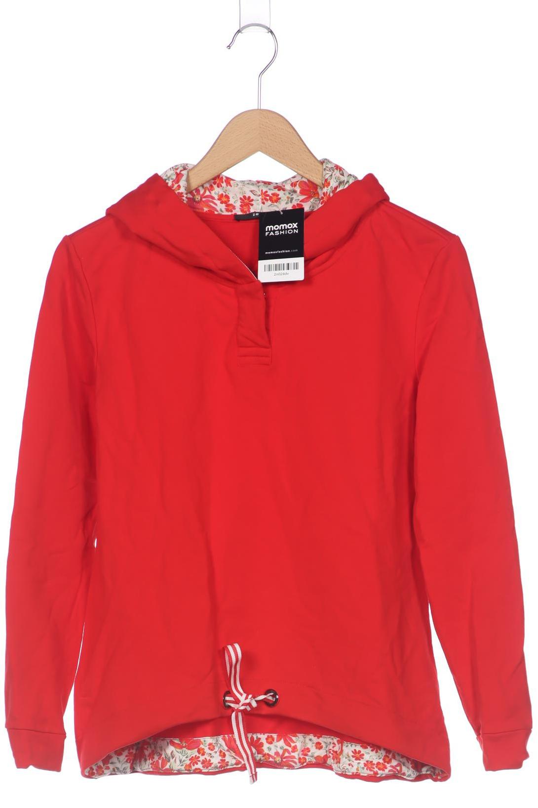 

Zero Damen Kapuzenpullover, rot, Gr. 40