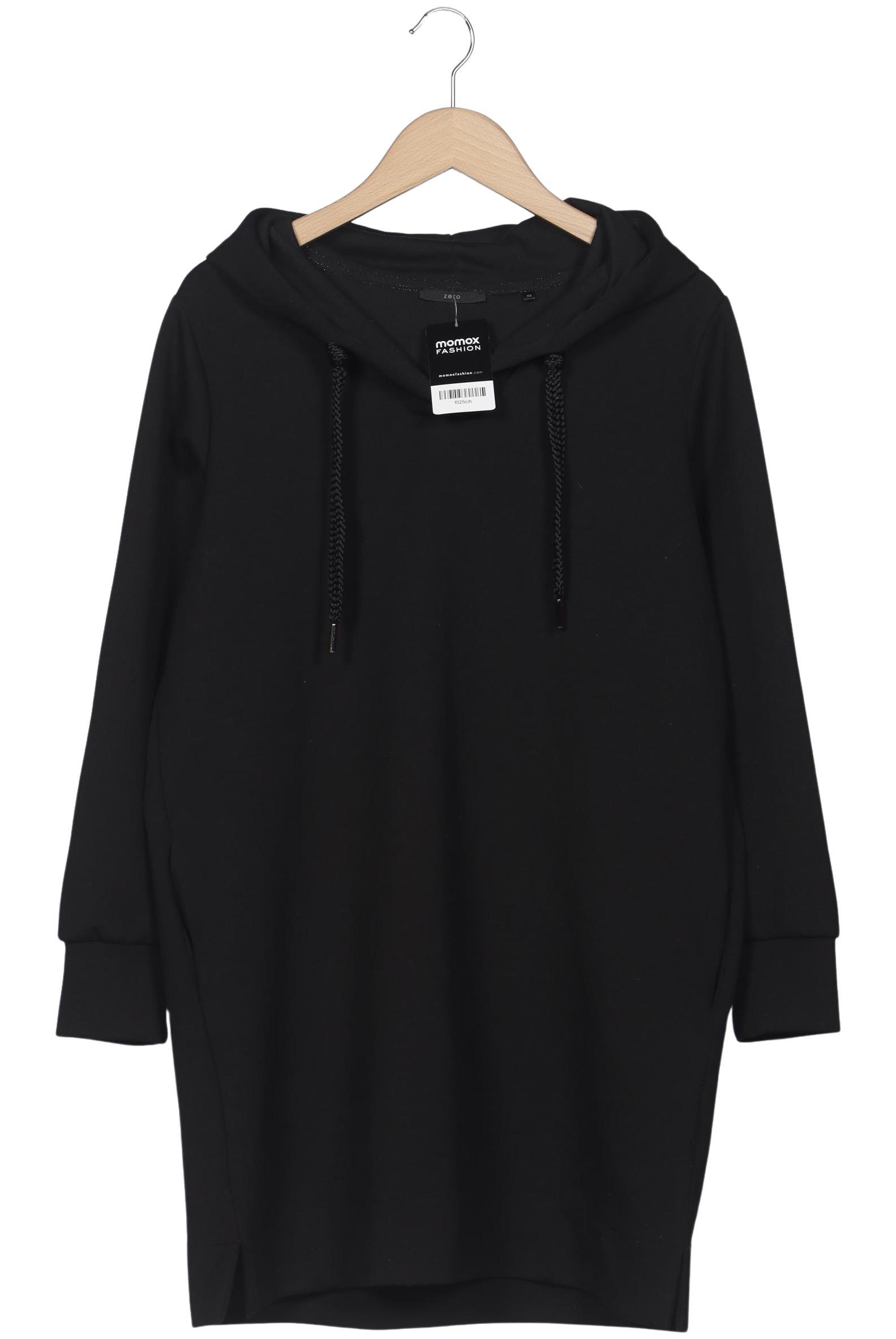 

Zero Damen Kapuzenpullover, schwarz, Gr. 42