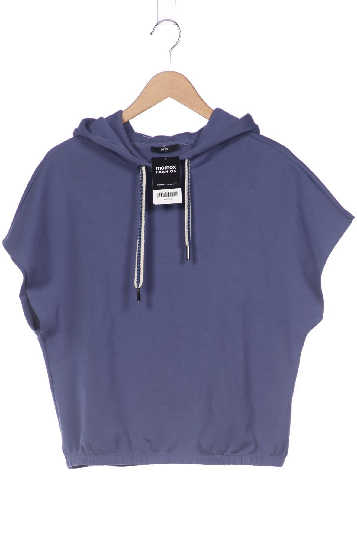 

Zero Damen Kapuzenpullover, blau, Gr. 40