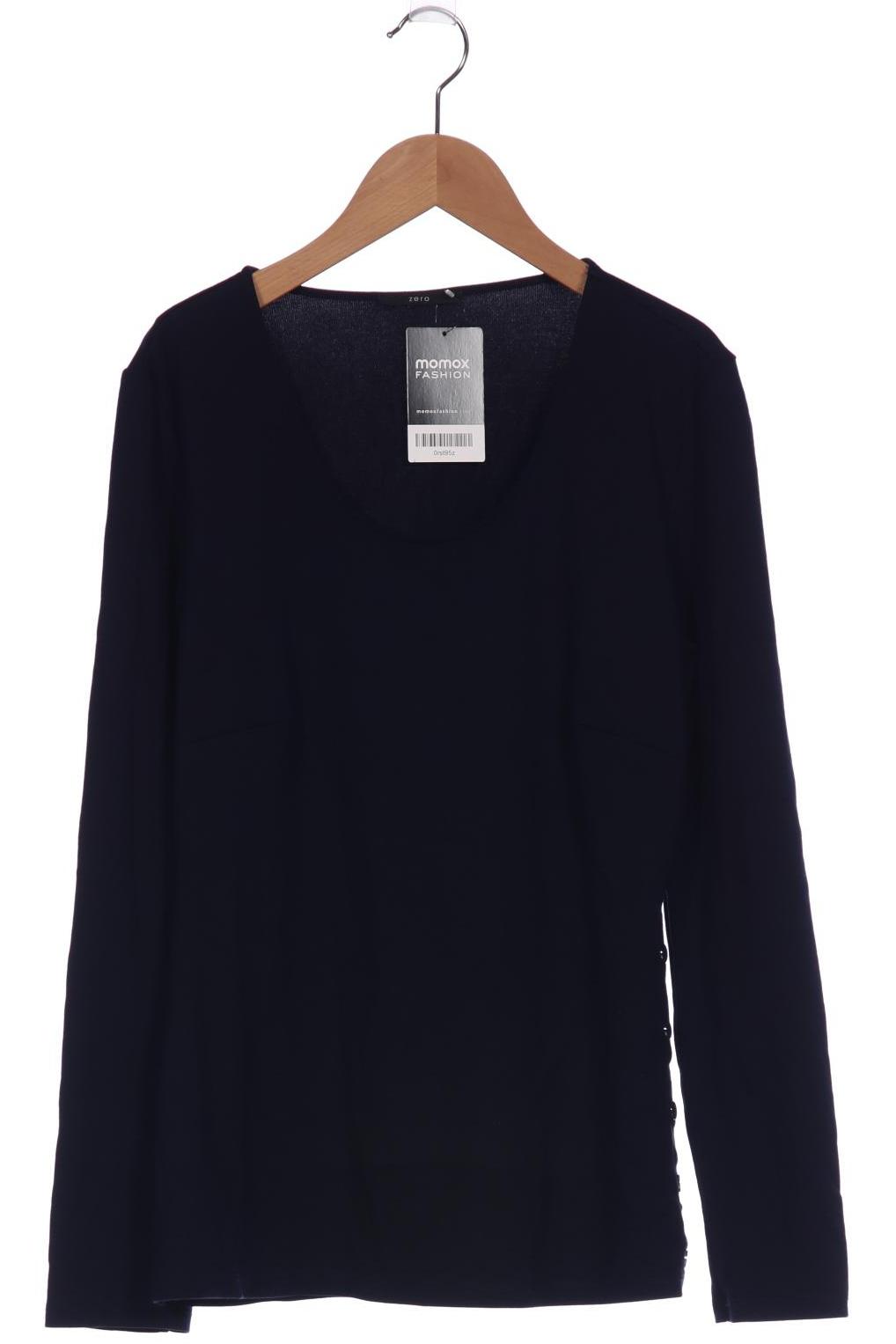 

ZERO Damen Langarmshirt, marineblau