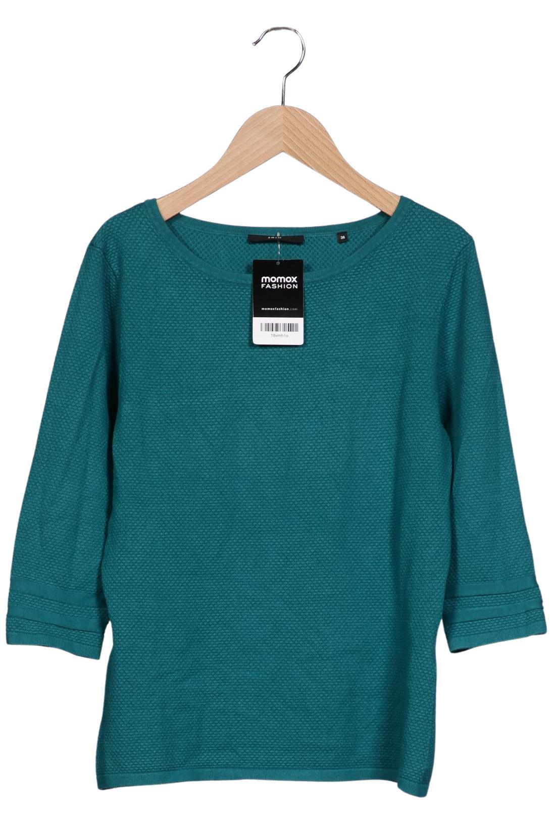 

Zero Damen Langarmshirt, türkis, Gr. 38