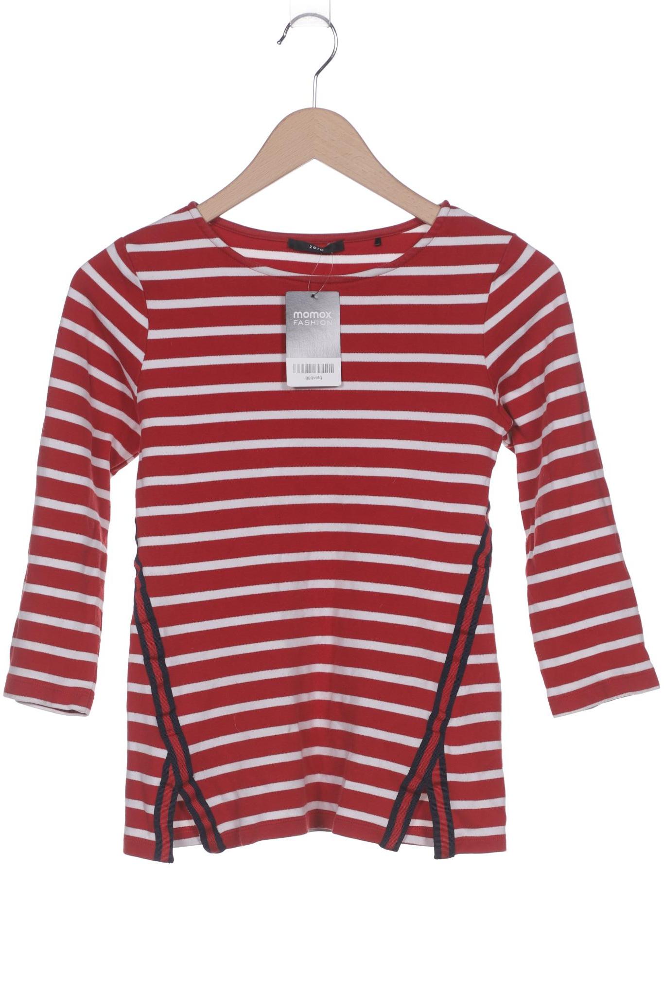 

Zero Damen Langarmshirt, rot, Gr. 34