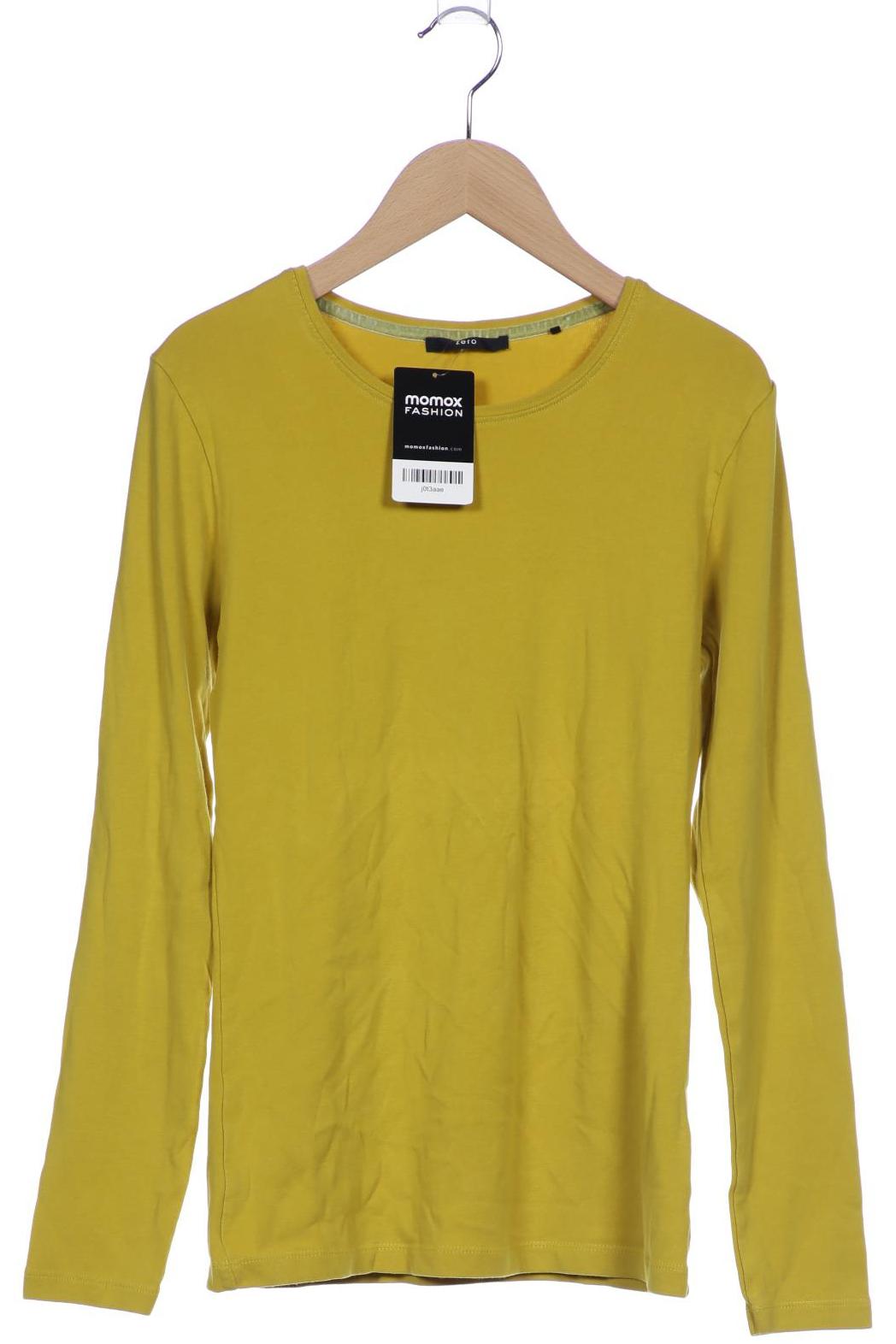 

Zero Damen Langarmshirt, gelb, Gr. 40