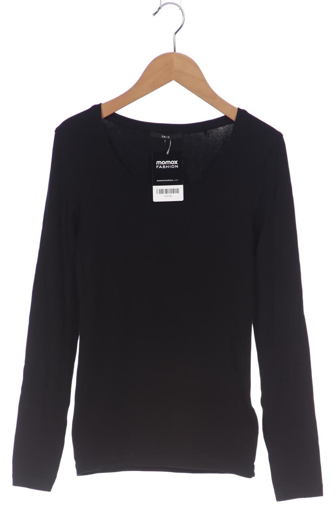 

Zero Damen Langarmshirt, schwarz, Gr. 34