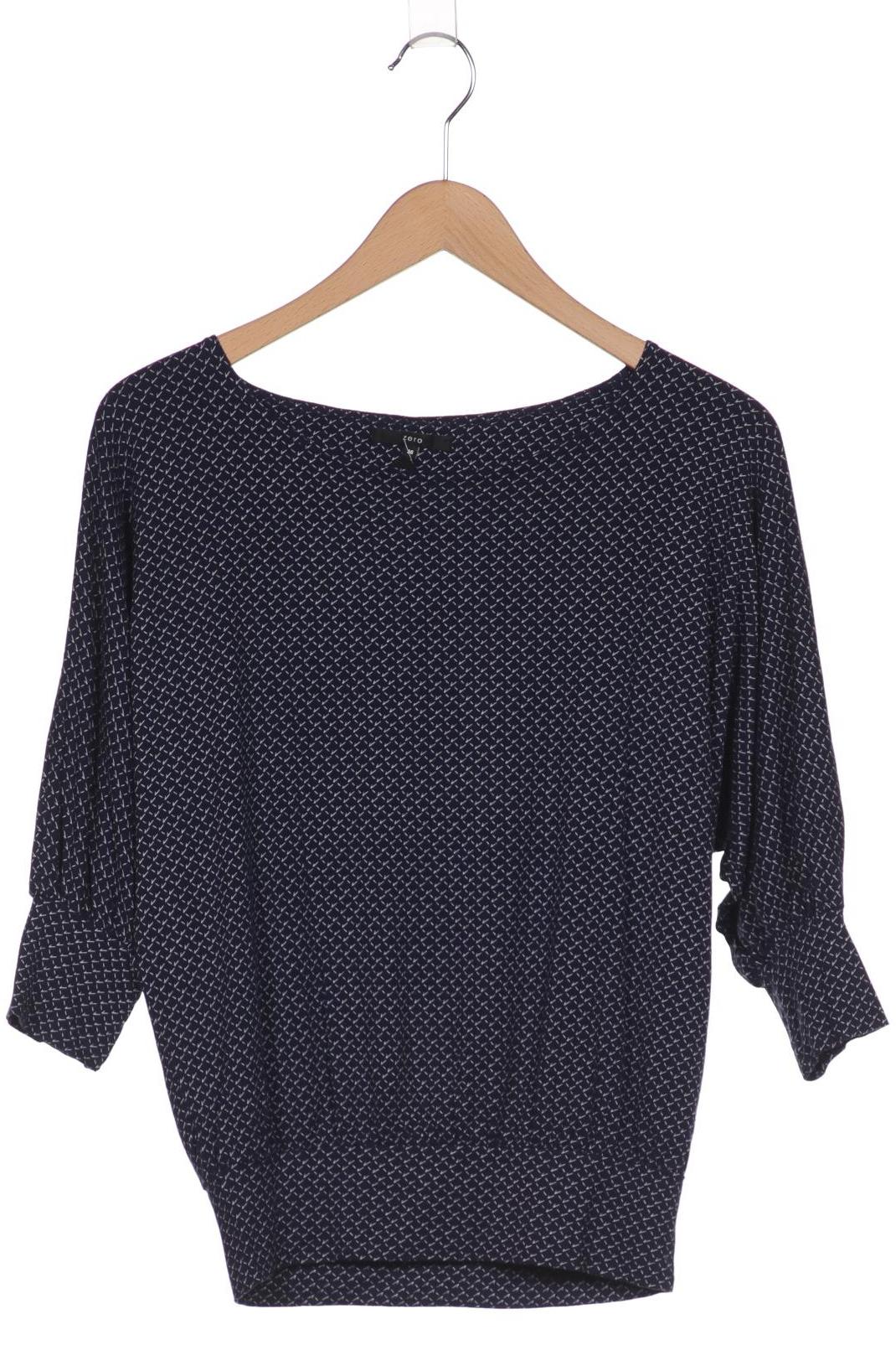 

Zero Damen Langarmshirt, marineblau, Gr. 36
