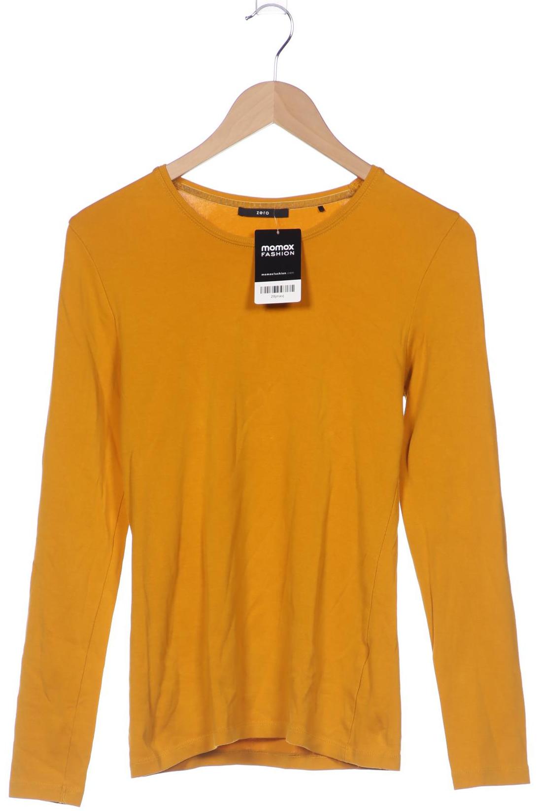 

Zero Damen Langarmshirt, orange, Gr. 34