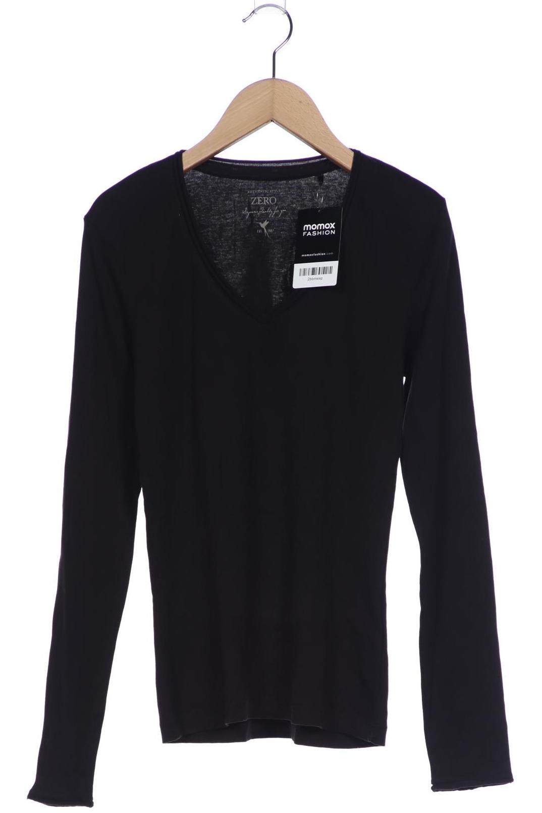 

Zero Damen Langarmshirt, schwarz, Gr. 38