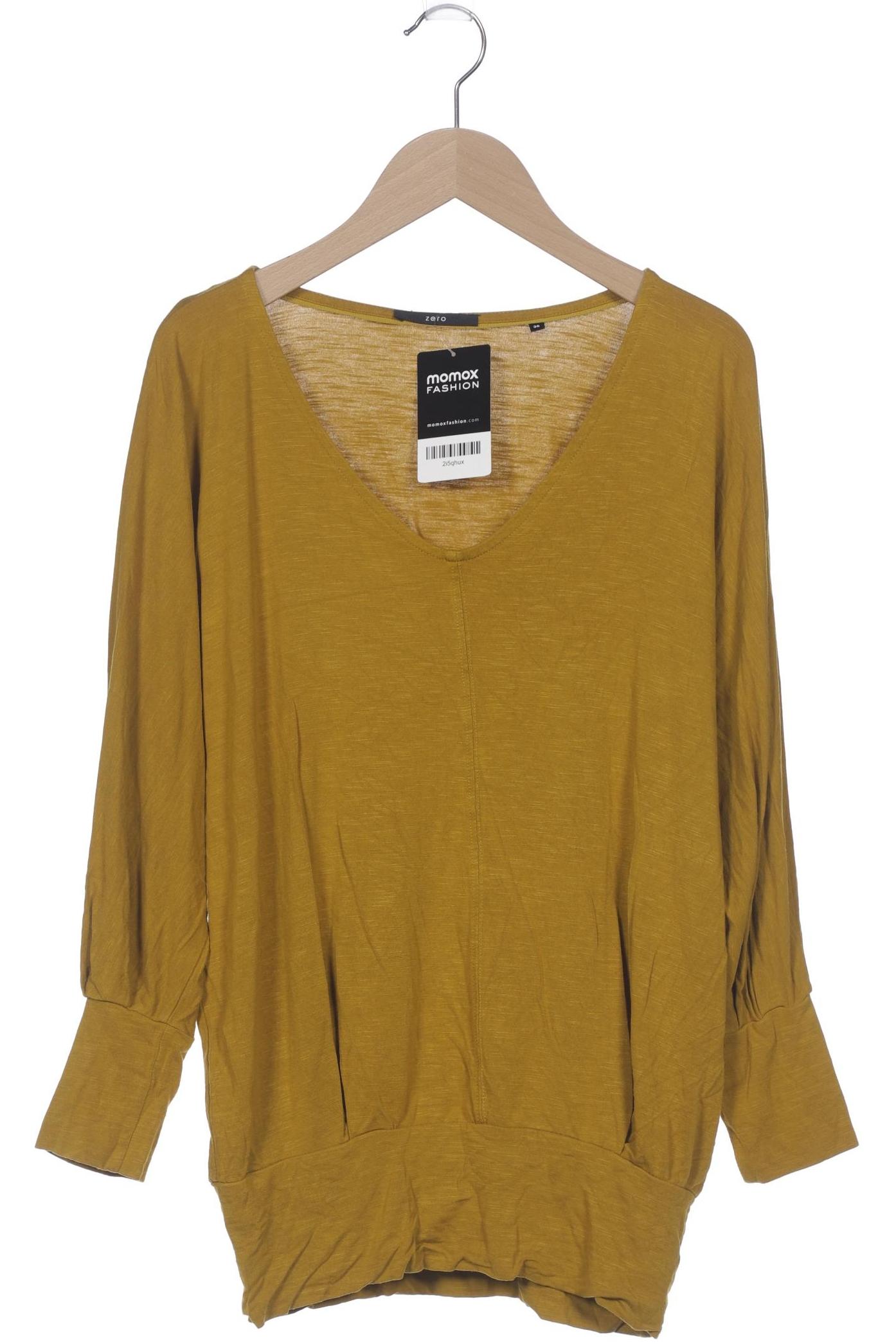 

Zero Damen Langarmshirt, orange, Gr. 36