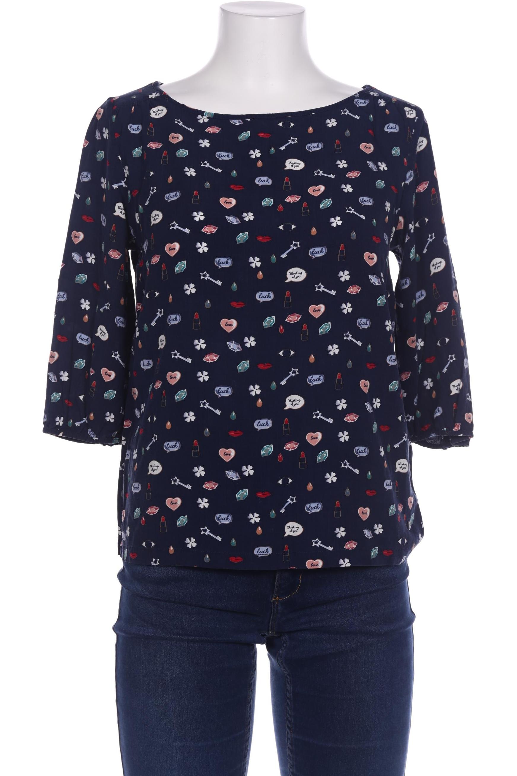 

Zero Damen Langarmshirt, marineblau, Gr. 36