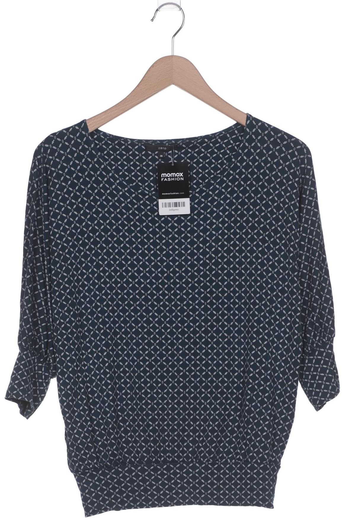 

Zero Damen Langarmshirt, türkis, Gr. 36