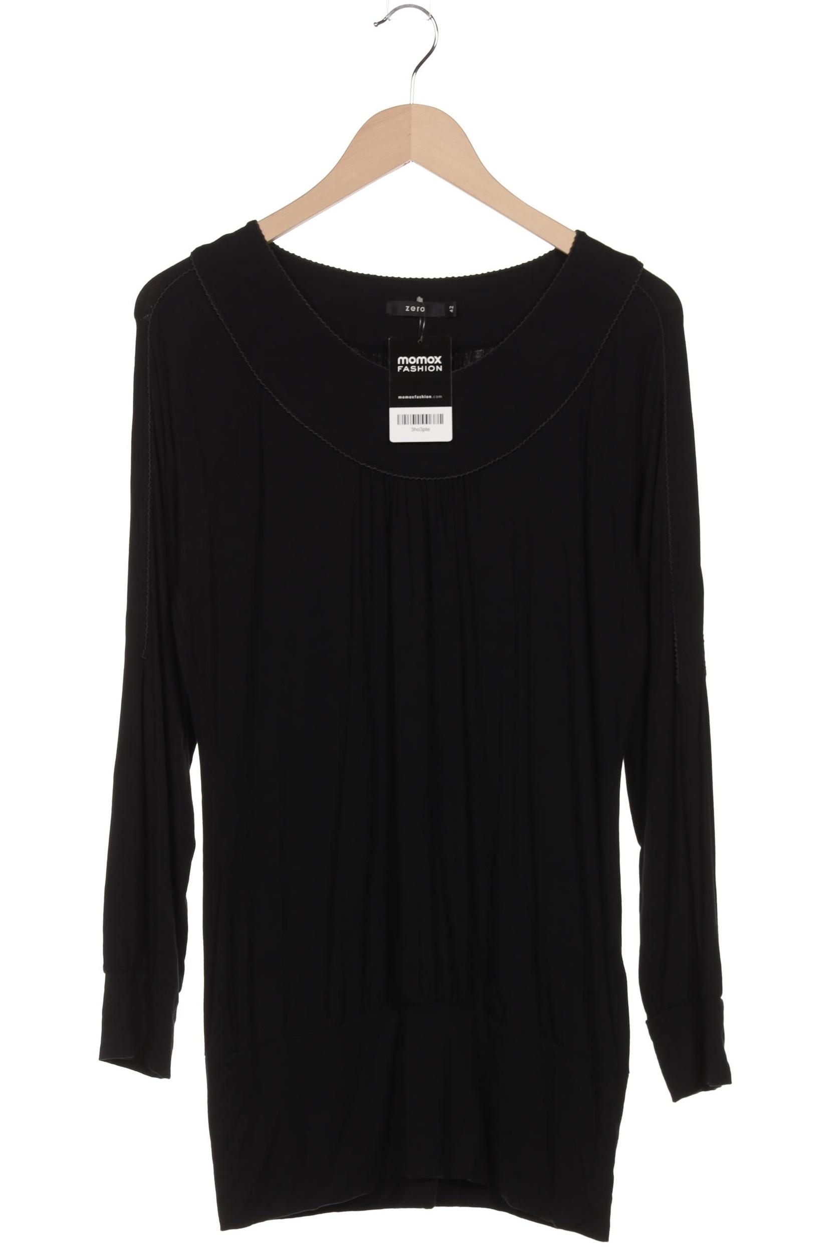 

Zero Damen Langarmshirt, schwarz, Gr. 42