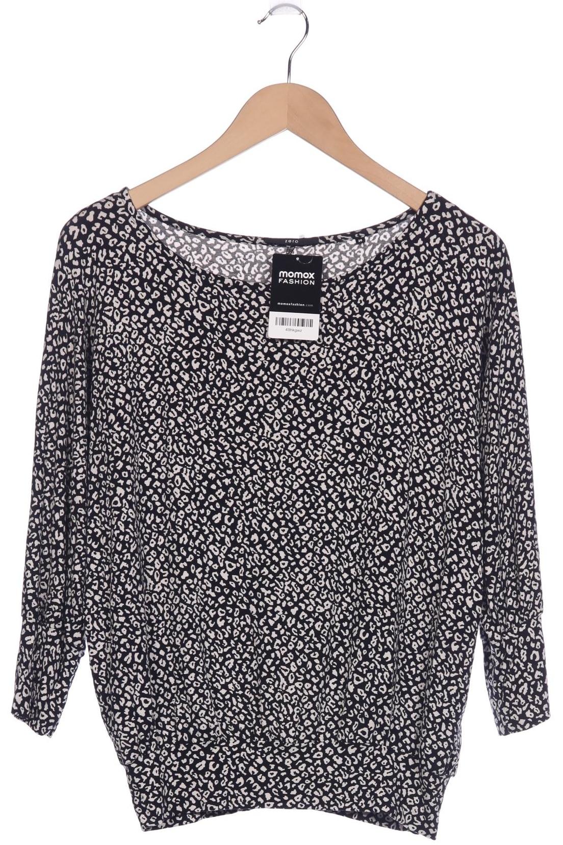 

Zero Damen Langarmshirt, schwarz, Gr. 36