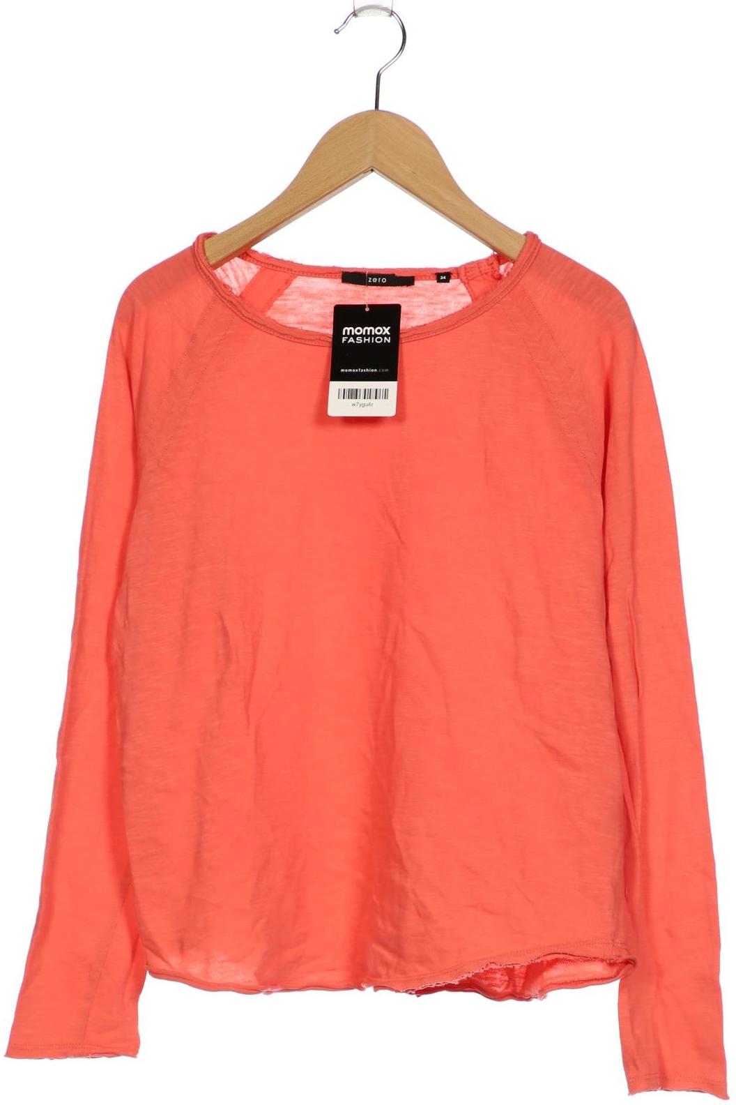 

Zero Damen Langarmshirt, pink, Gr. 34